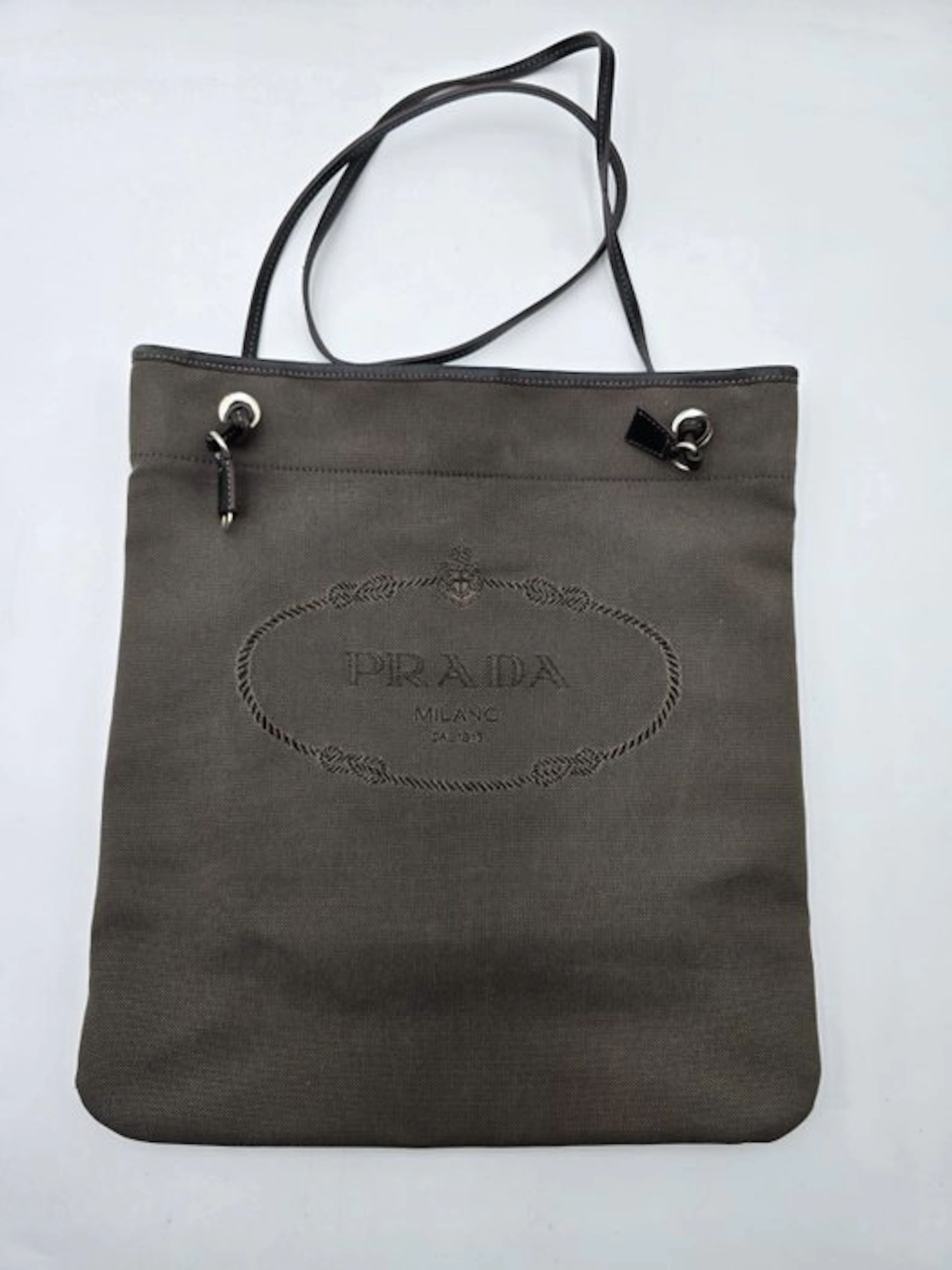 Prada - Borsa a Spalla Prada in Jacquard Canvas Vintage - Shoulder bag