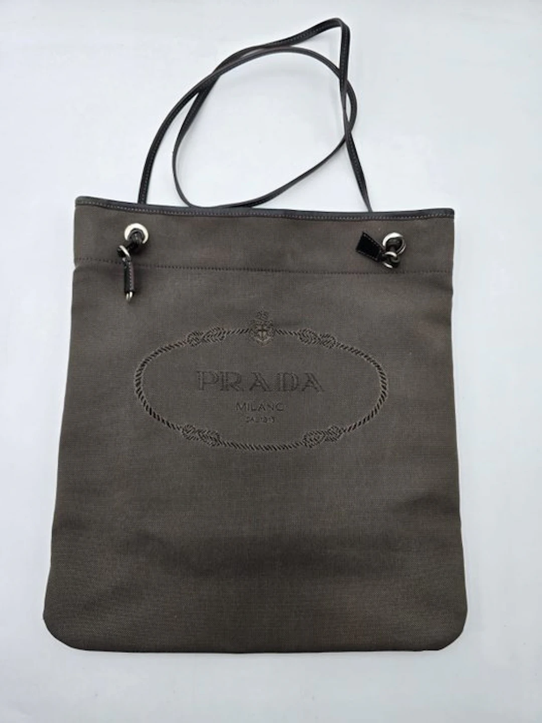 Prada - Borsa a Spalla Prada in Jacquard Canvas Vintage - Shoulder bag