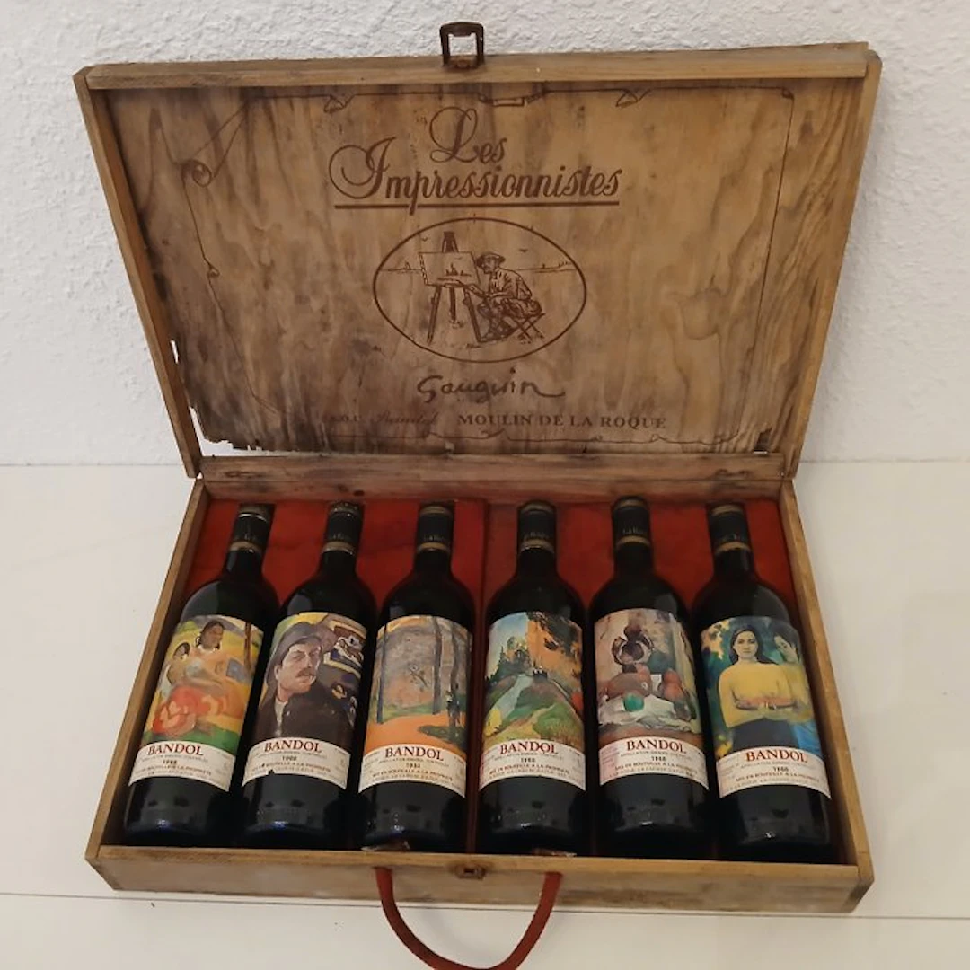 1988 Collection Paul Gauguin Les Impressionnistes - Bandol - 6 Bottles (0.75L)