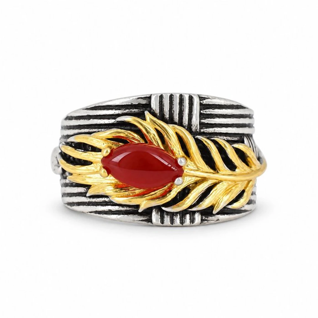 No reserve price - Ring Gold-plated