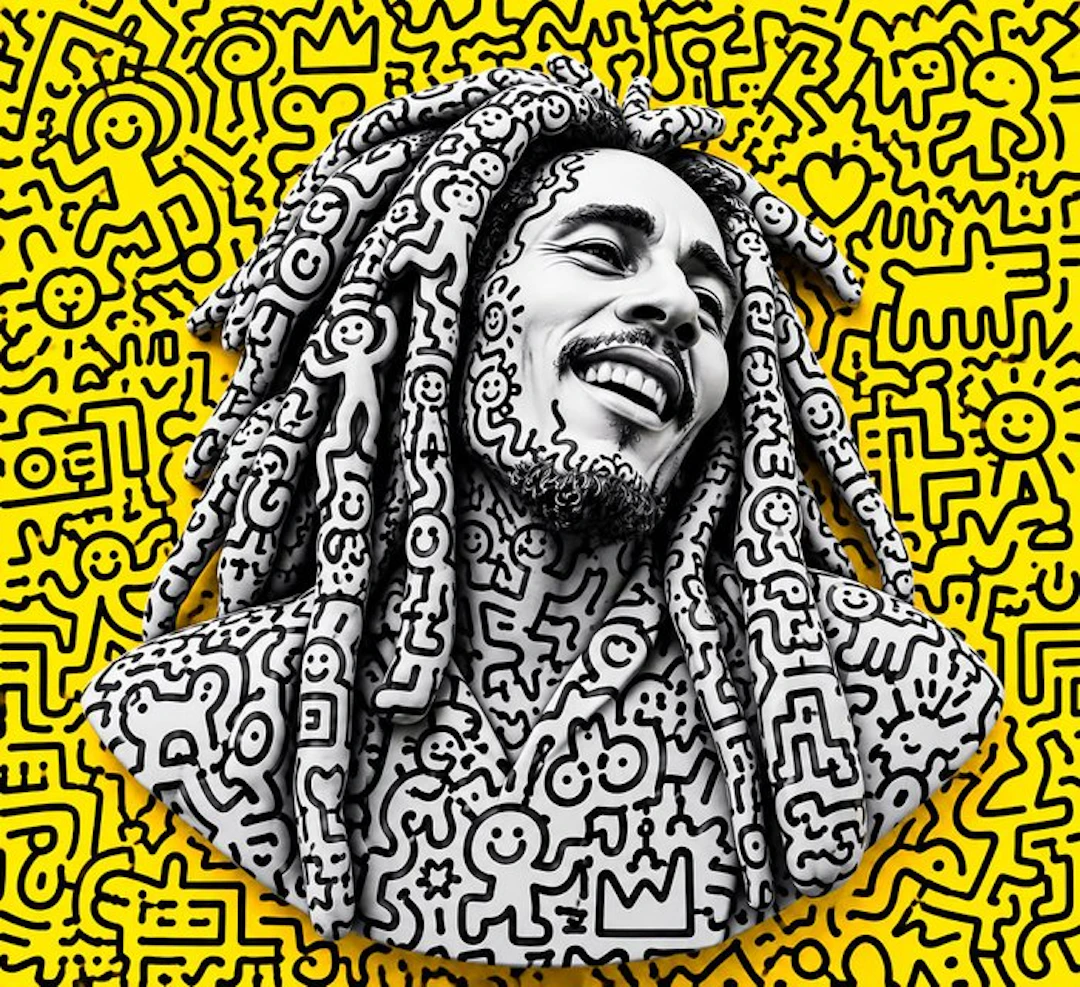 Jacon Art - Bob Marley - One Love in 3D - 1/7