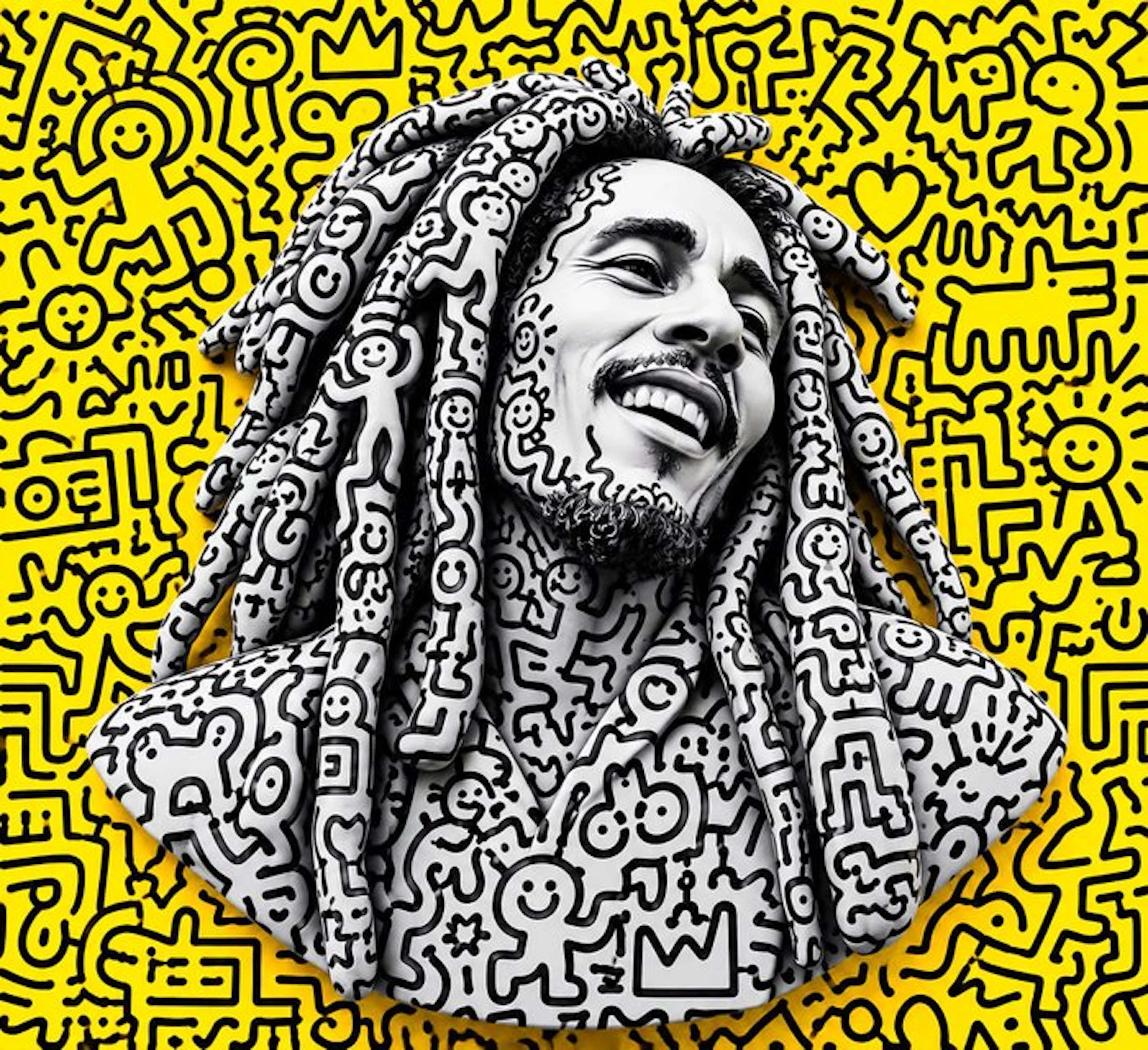 Jacon Art - Bob Marley - One Love in 3D - 1/7