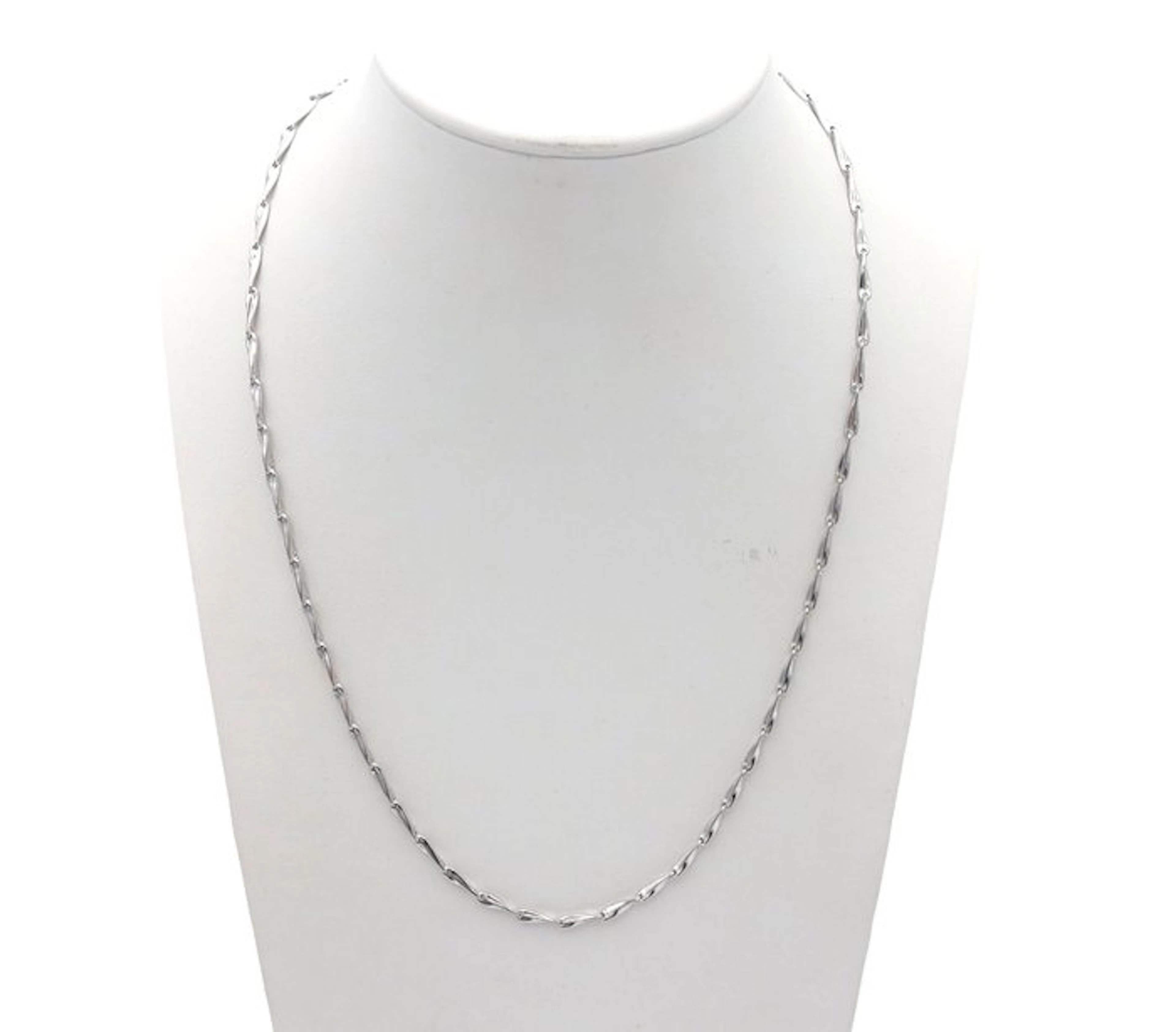 Necklace - 18 kt. White gold