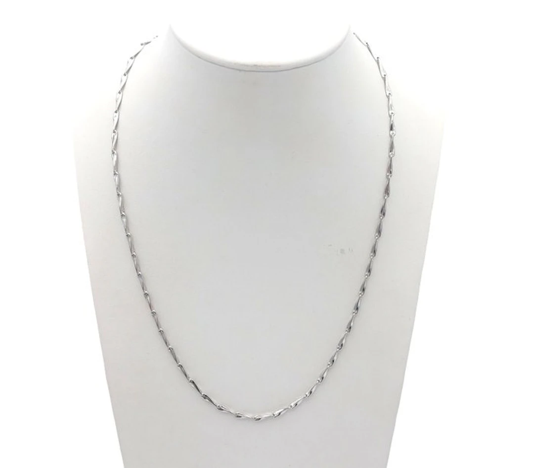 Necklace - 18 kt. White gold