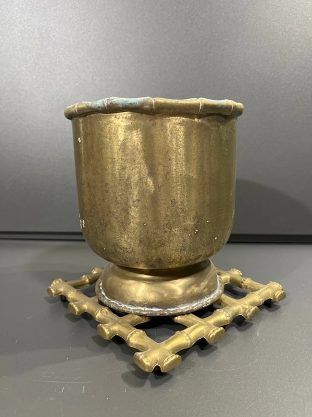 Champagne cooler (2) - Brass - No RP