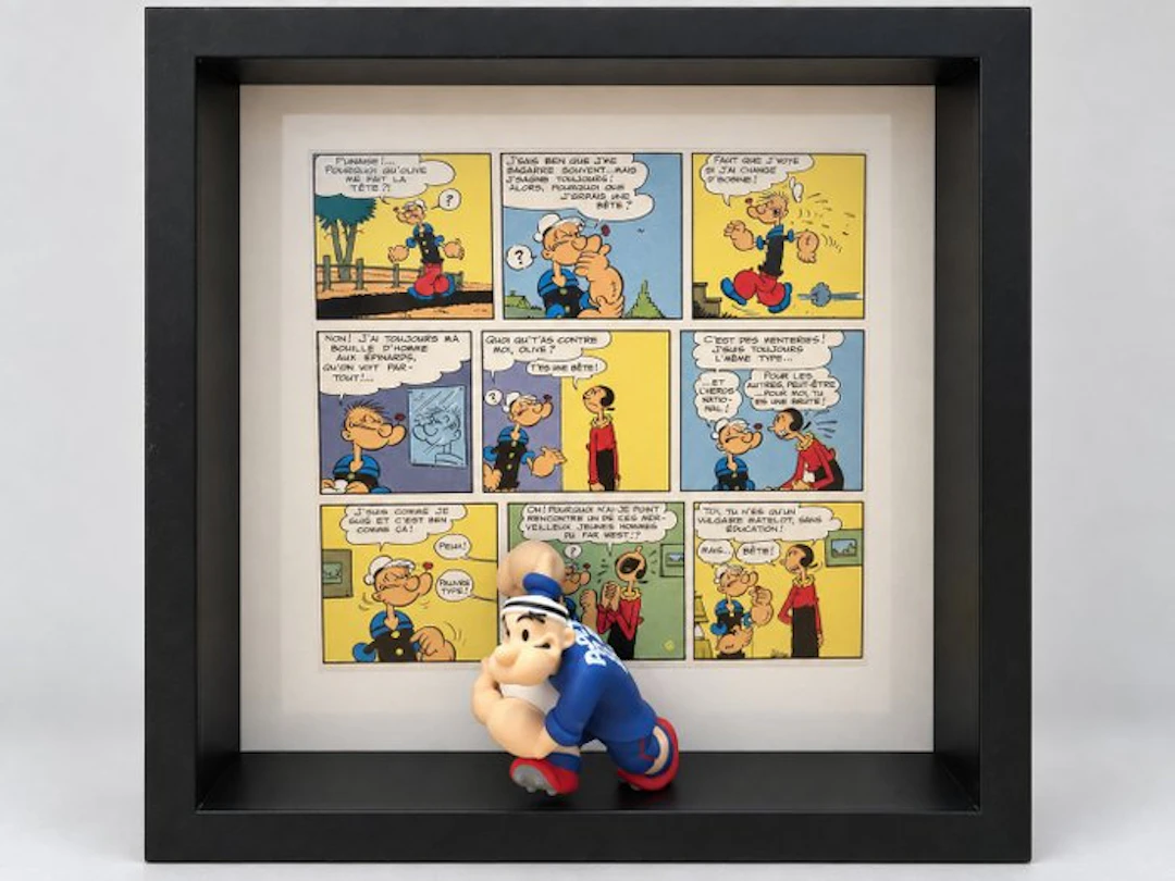 Studio Delu. (1976) - Popeye, « L’homme aux épinards »