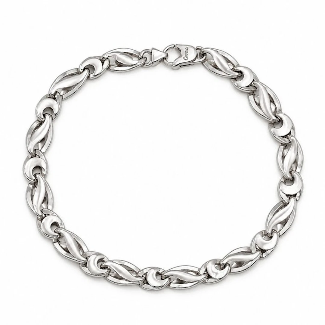Bracelet - 18 kt. White gold - Made in Italy - CERINI