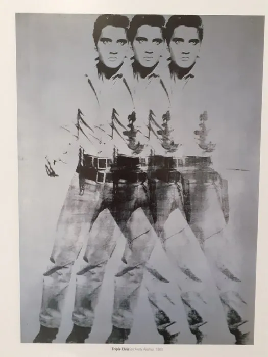 Andy Warhol - Elvis Presley - Triple Elvis by Andy Warhol, 1963