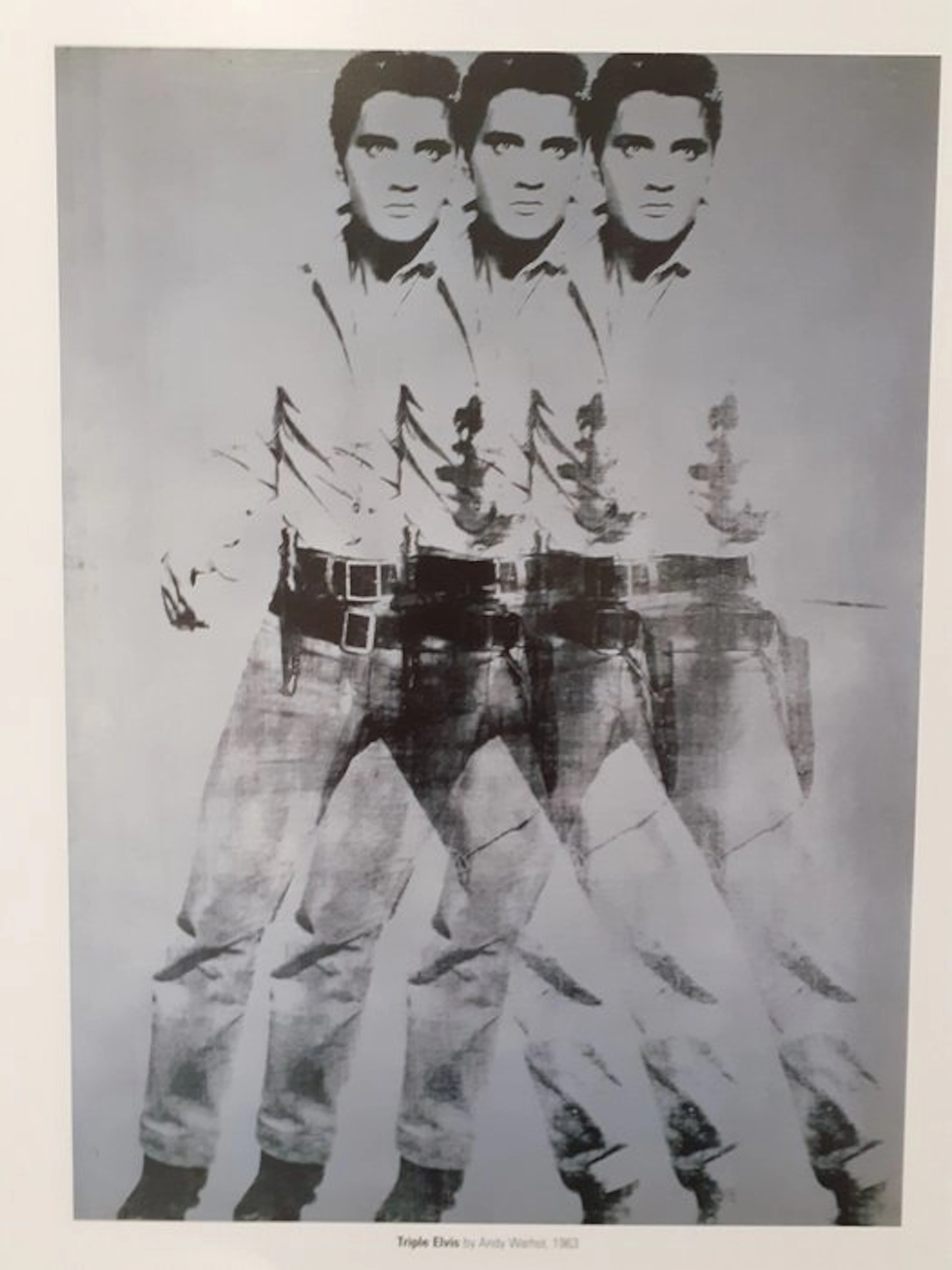 Andy Warhol - Elvis Presley - Triple Elvis by Andy Warhol, 1963
