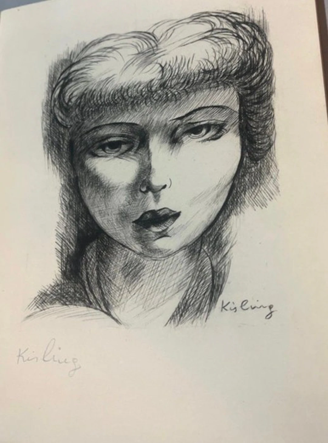 Moïse Kisling (1891-1953) - Portrait