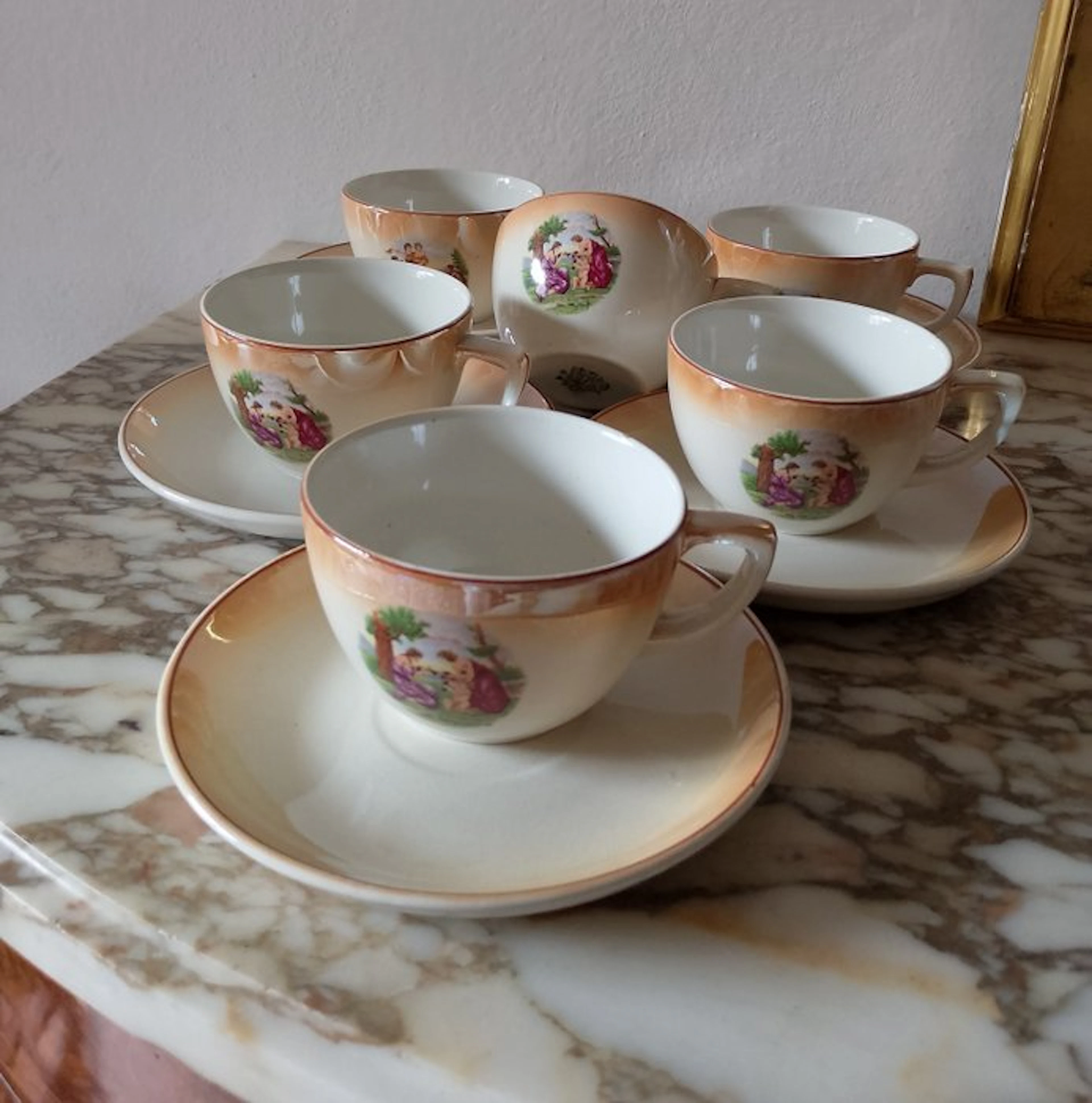 Richard Ginori - Tea service - Pottery