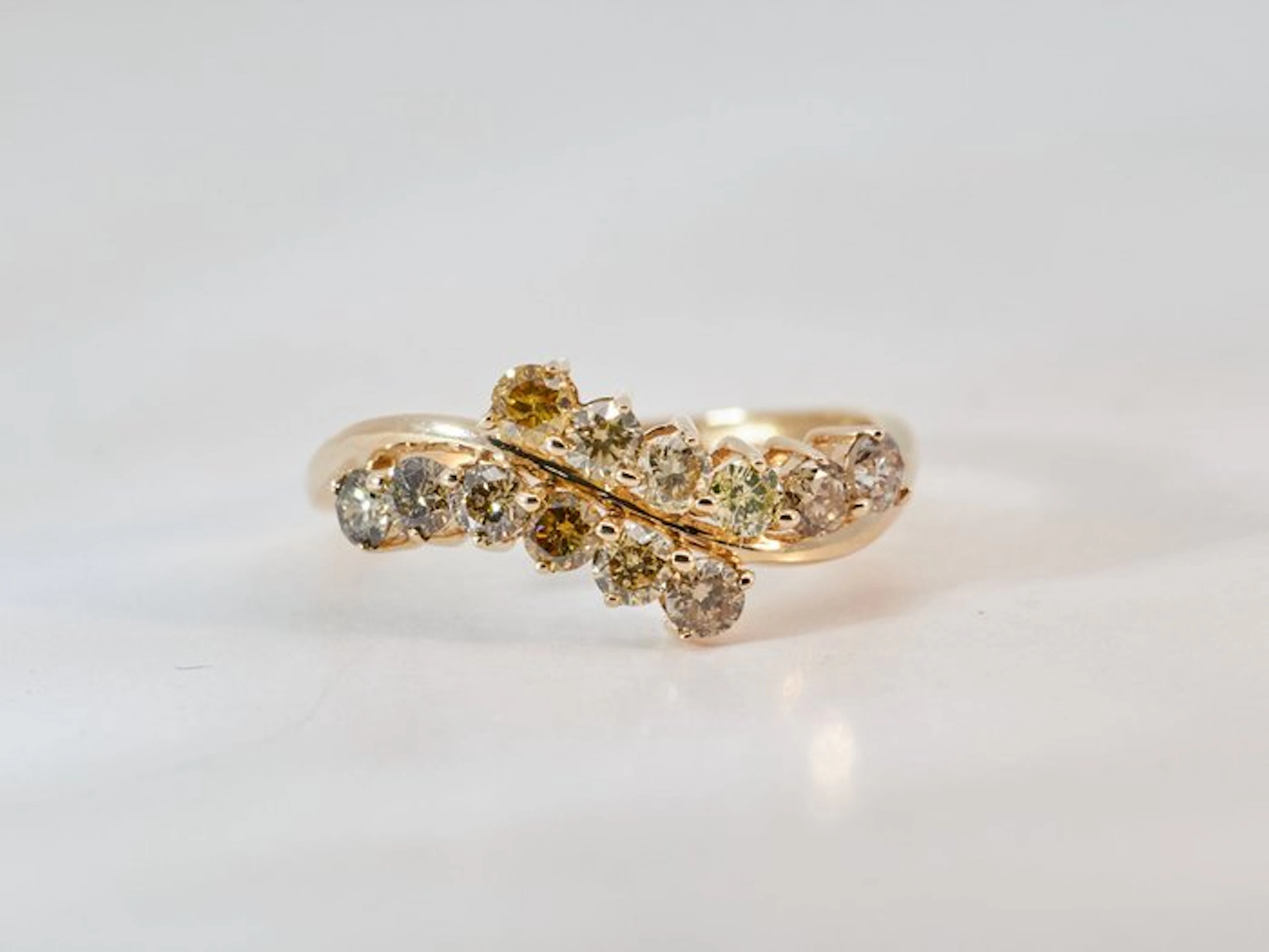 No reserve price - Ring - 14 kt