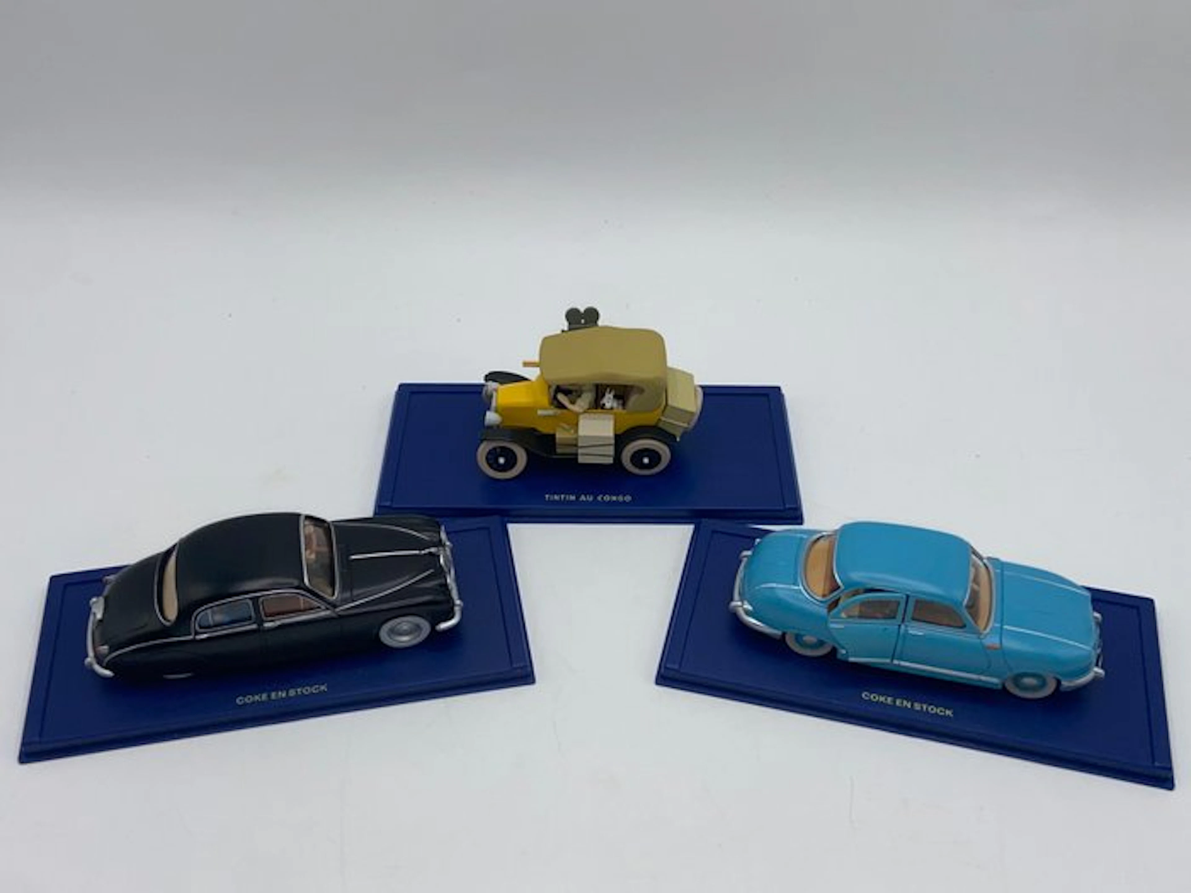 Atlas 1:43 - Model car (3) - Tintin – "Tintin in the Congo" & "Coke in Stock"