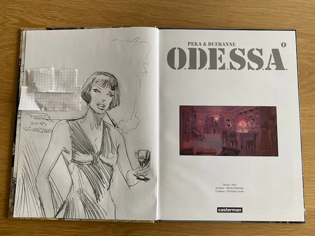 Odessa T1 + dédicace - C - 1 Album - First edition - 2013