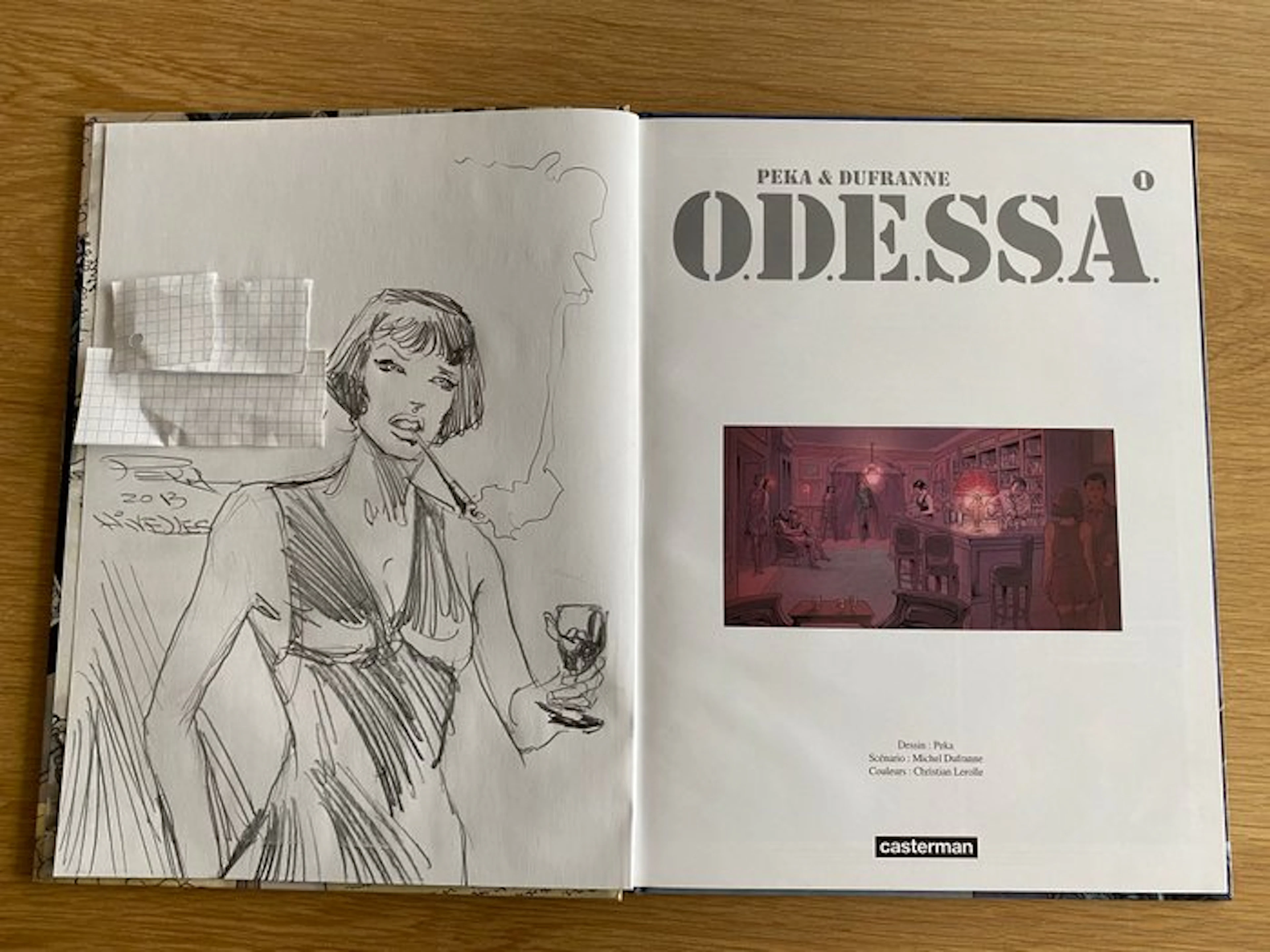 Odessa T1 + dédicace - C - 1 Album - First edition - 2013