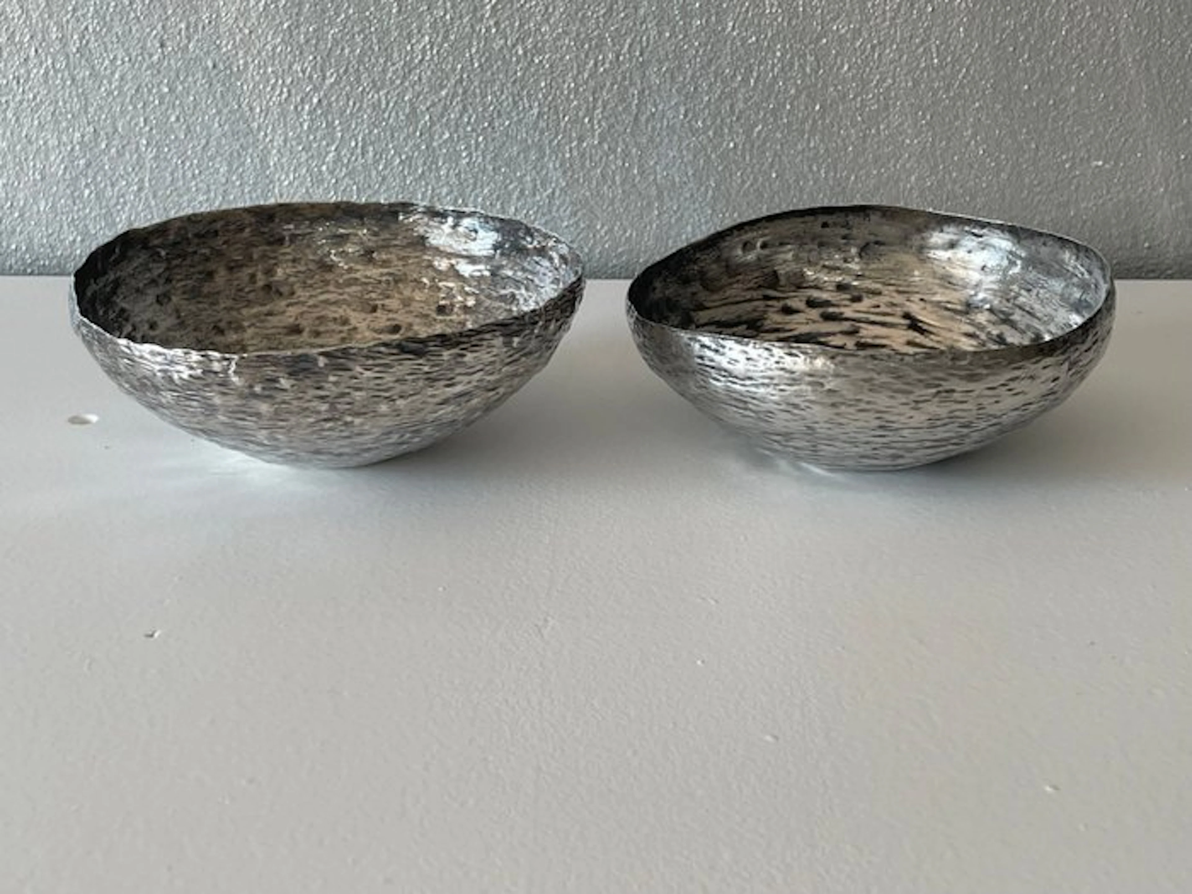 Bowl - Silver - Pair of Bowls