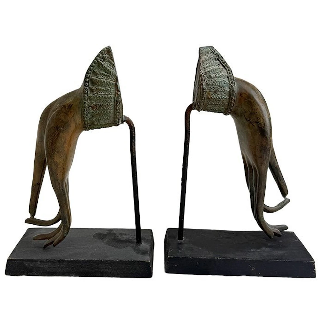 Bookends (2) - Bronze / Copper Alloy