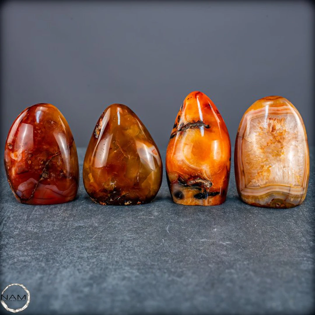 Carnelian Freeform Set – Fiery colors