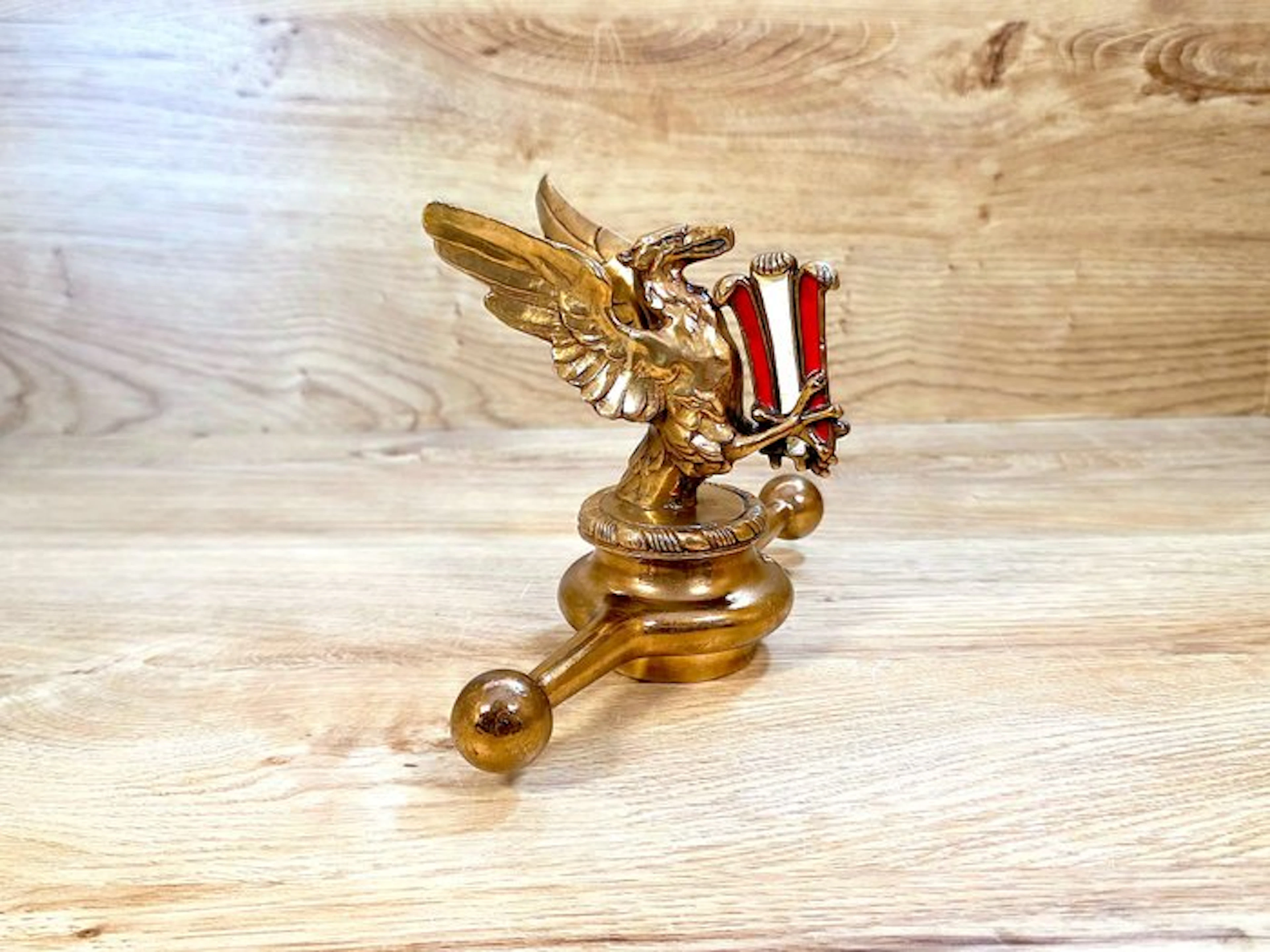 Car mascot (1) - Gold Adler - 1910-1920