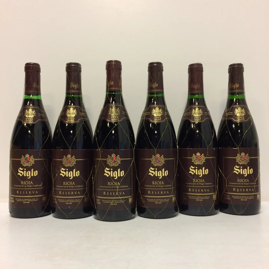 1993 AGE Bodegas Unidas, Siglo - Rioja Reserva - 6 Bottles (0.75L)