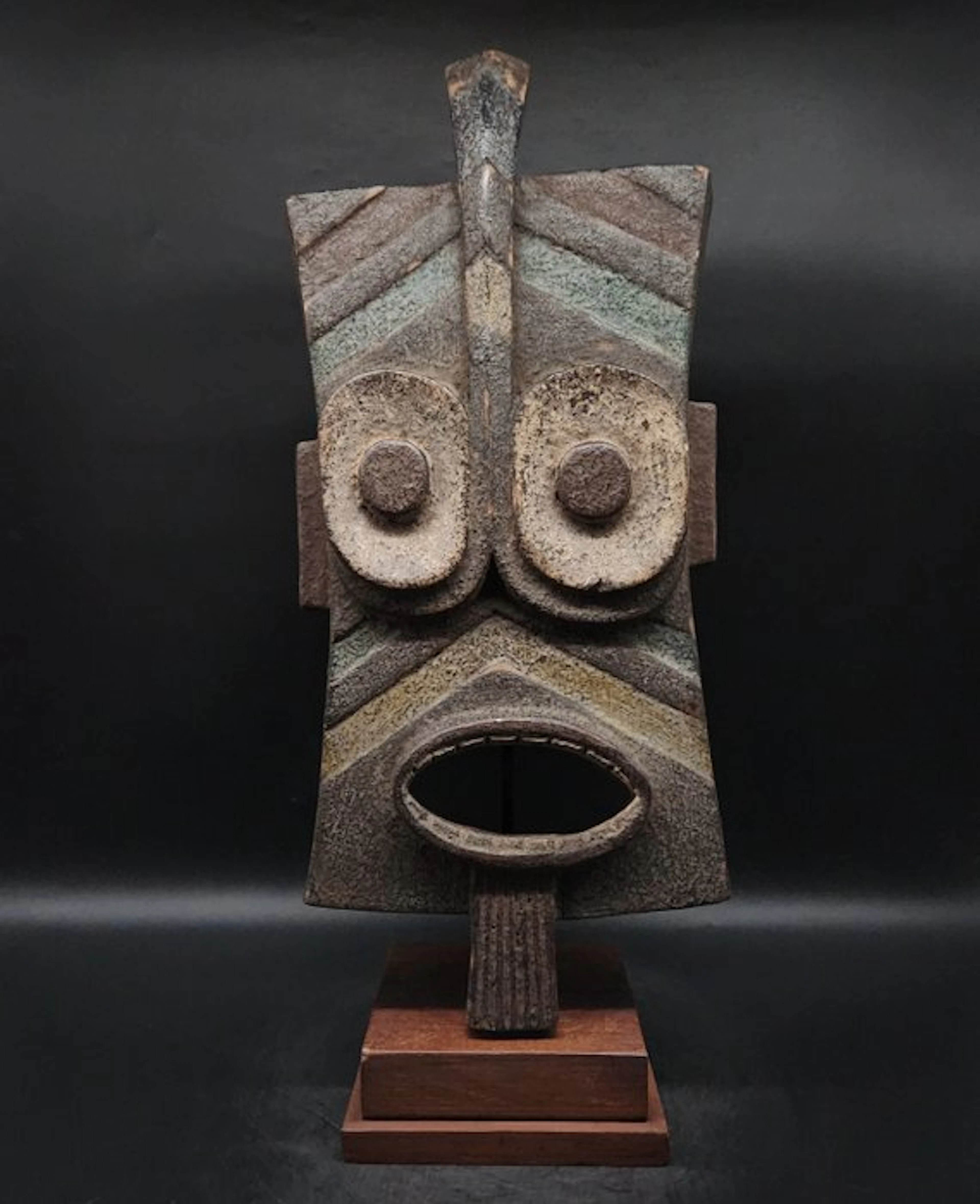 Magnificent mask - ebibio - Nigeria (No reserve price)