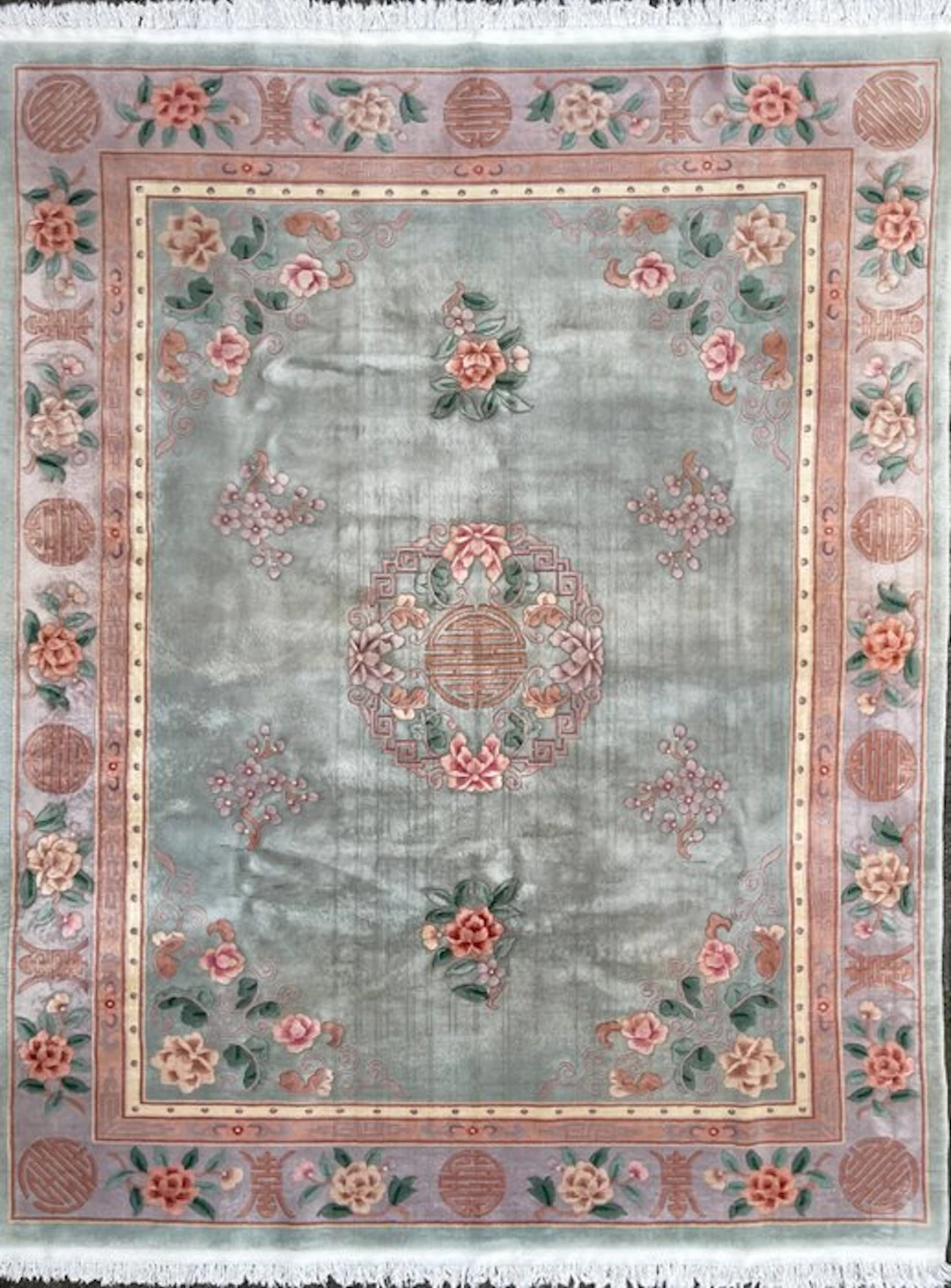 China Aubusson - cleaned - hand-knotted - wool - Carpet - 312 cm - 240 cm