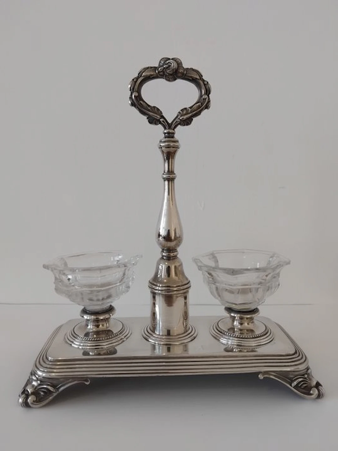 Christofle - Salt and pepper shakers - Silverplated...