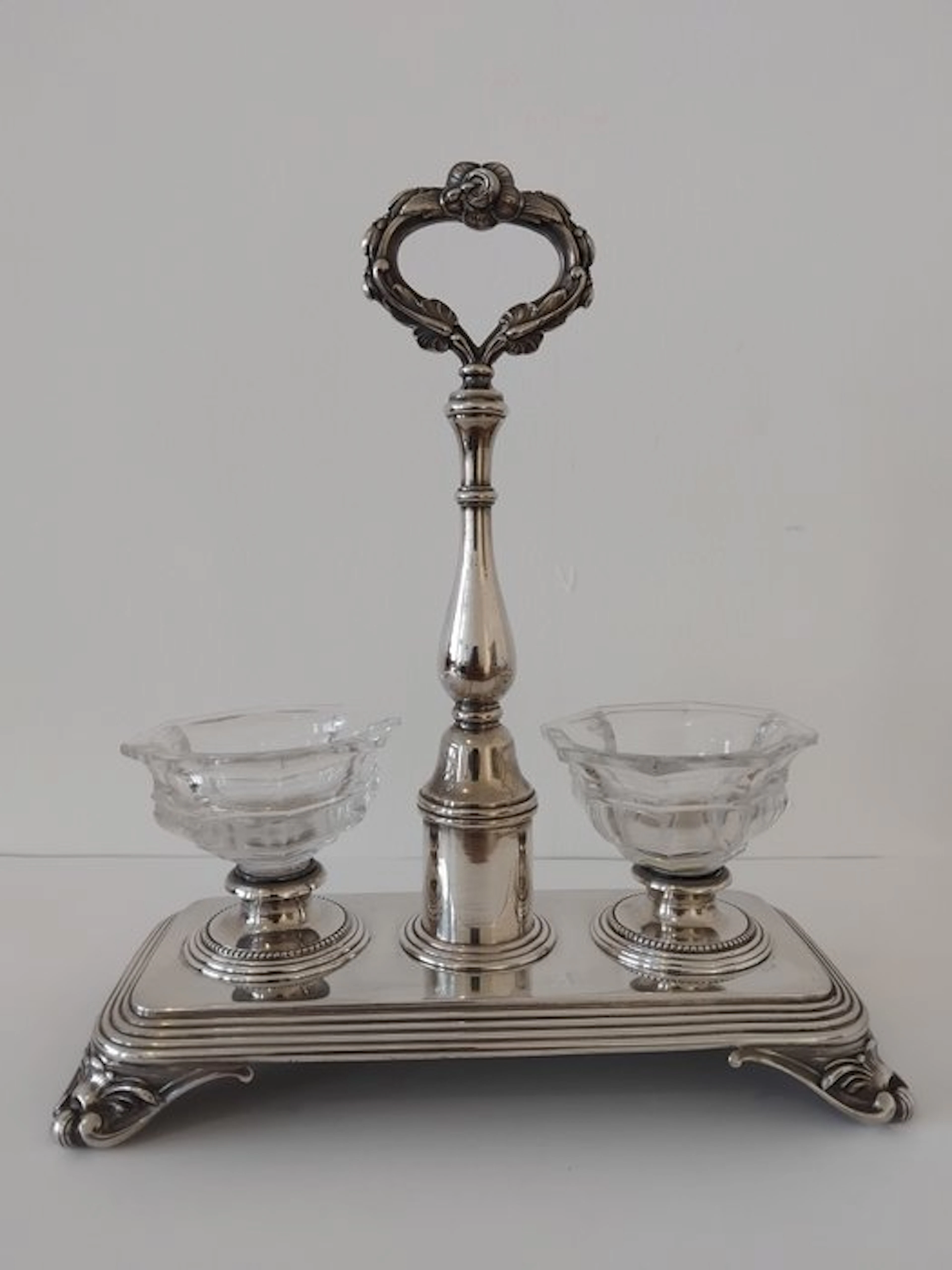 Christofle - Salt and pepper shakers - Silverplated...