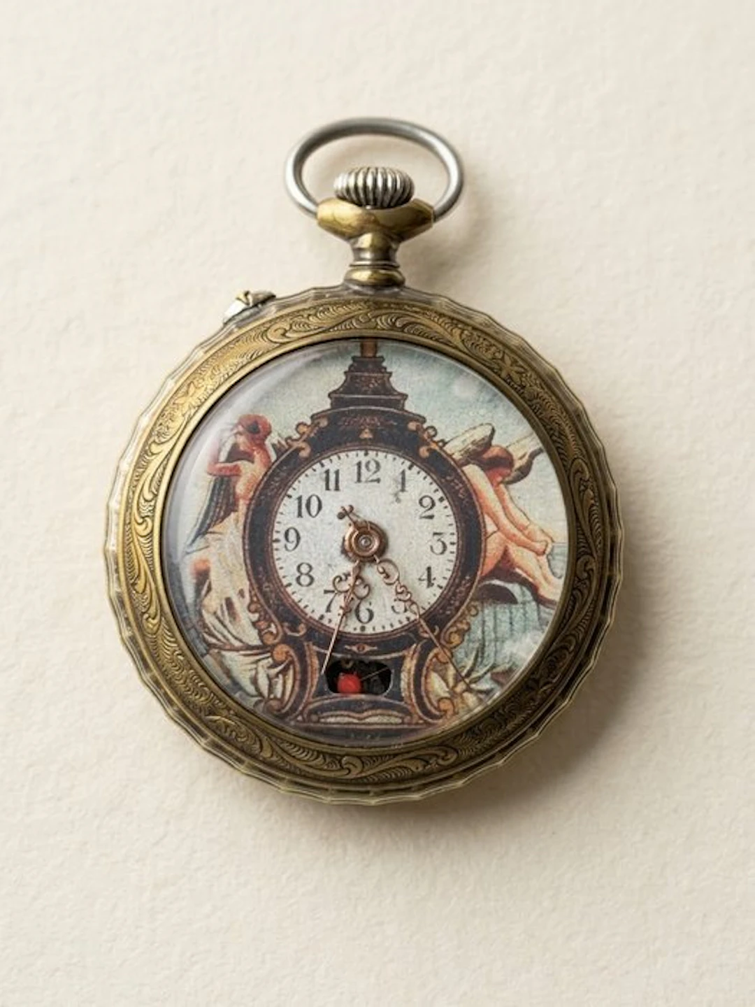 Montre de Poche Suisse à Automate « Faux Pendule » – Art...