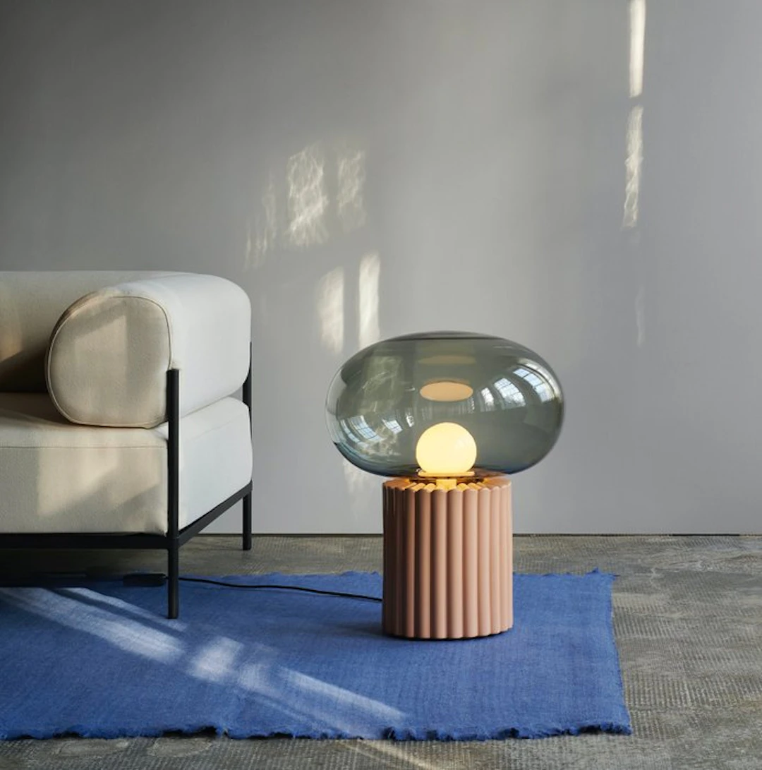 Favius - Hanne Willmann - Floor lamp - FUNGI - Glass, Ceramic