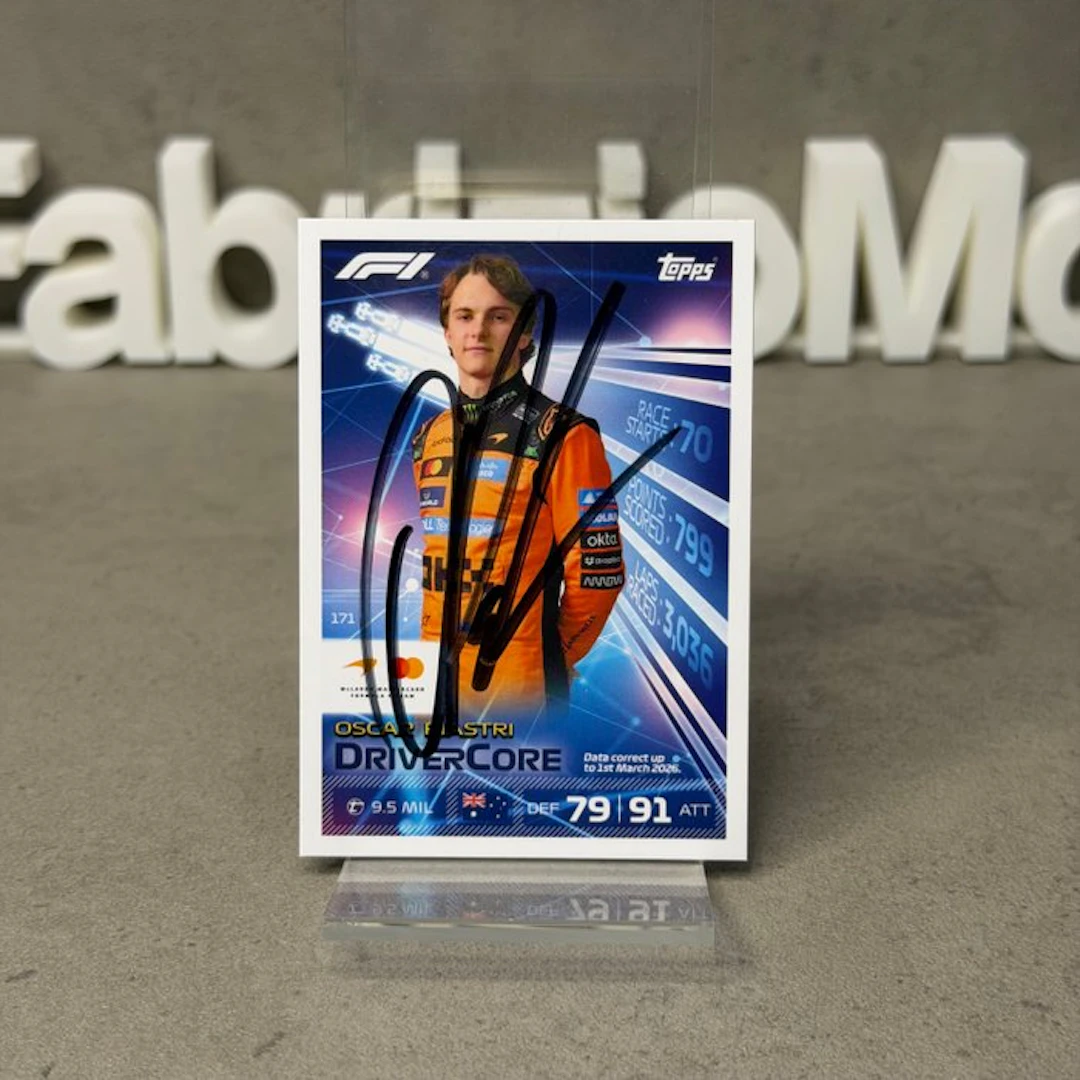 Mclaren - Topps 171 Driver Core Oscar Piastri - Oscar...