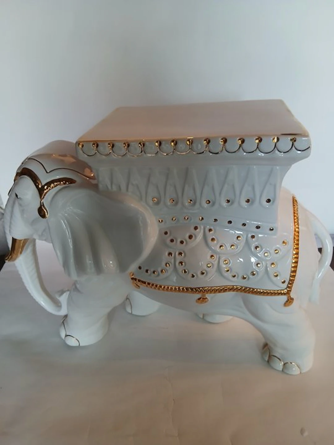 Side table - Ceramic - White Elephant Italy