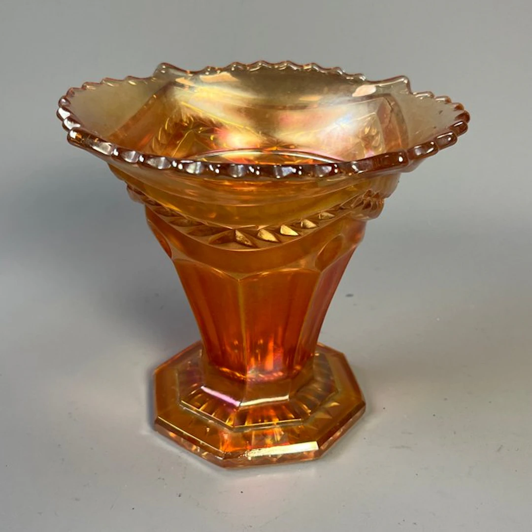 Vase - Rare - Art Deco - "Dresden Drape" vase of "Four Garlands" by