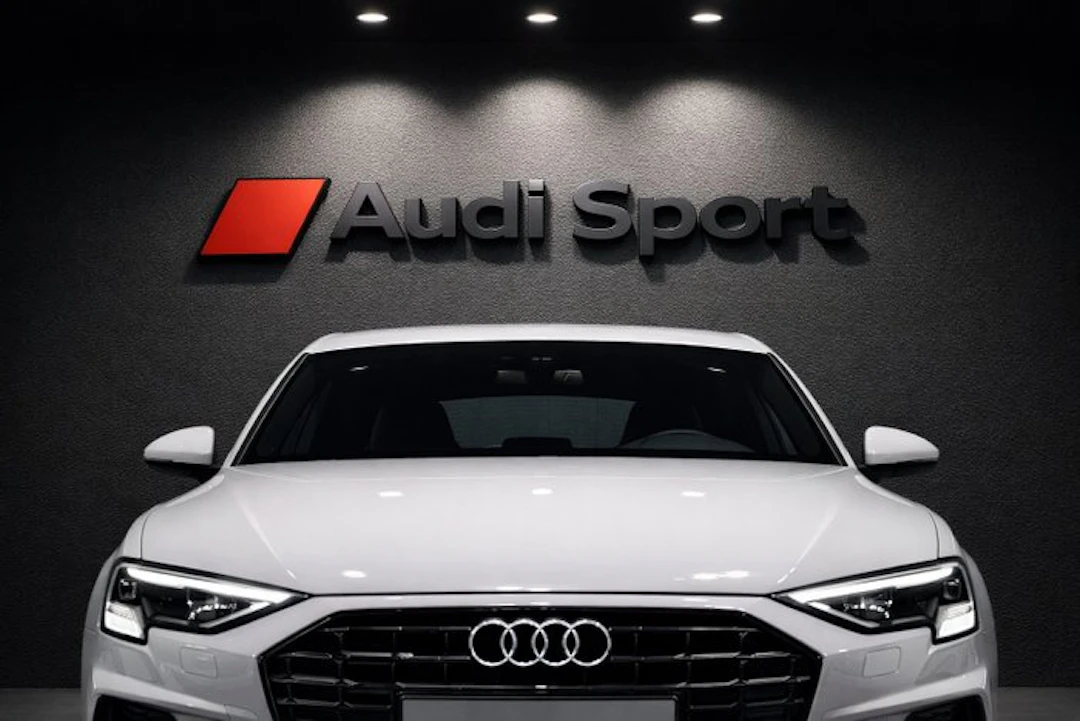 Audi - Audi Sport 240 cm - Audi sport - Advertising sign - sport - ABS