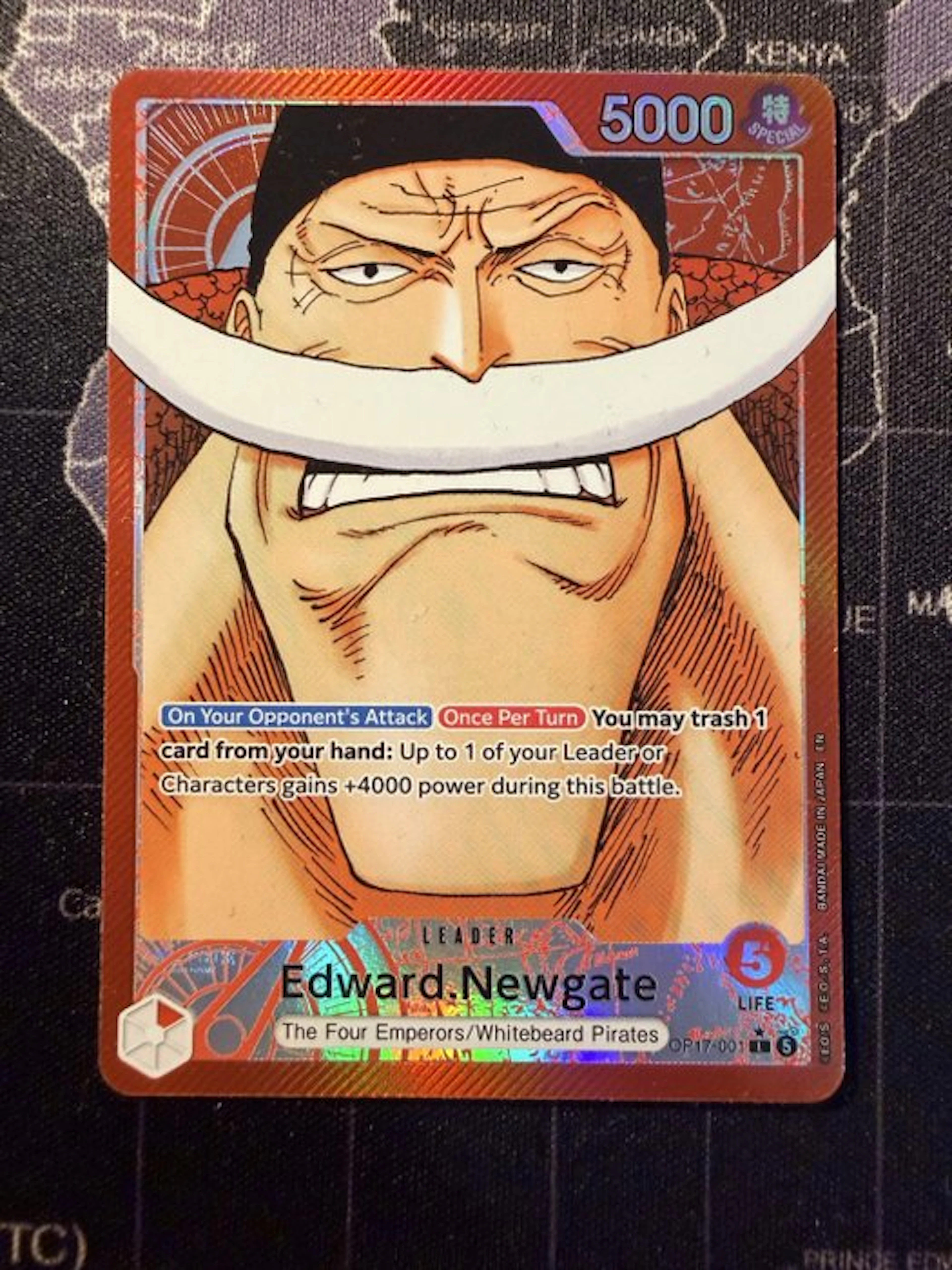 Bandai - 1 Card - One Piece OP17-001