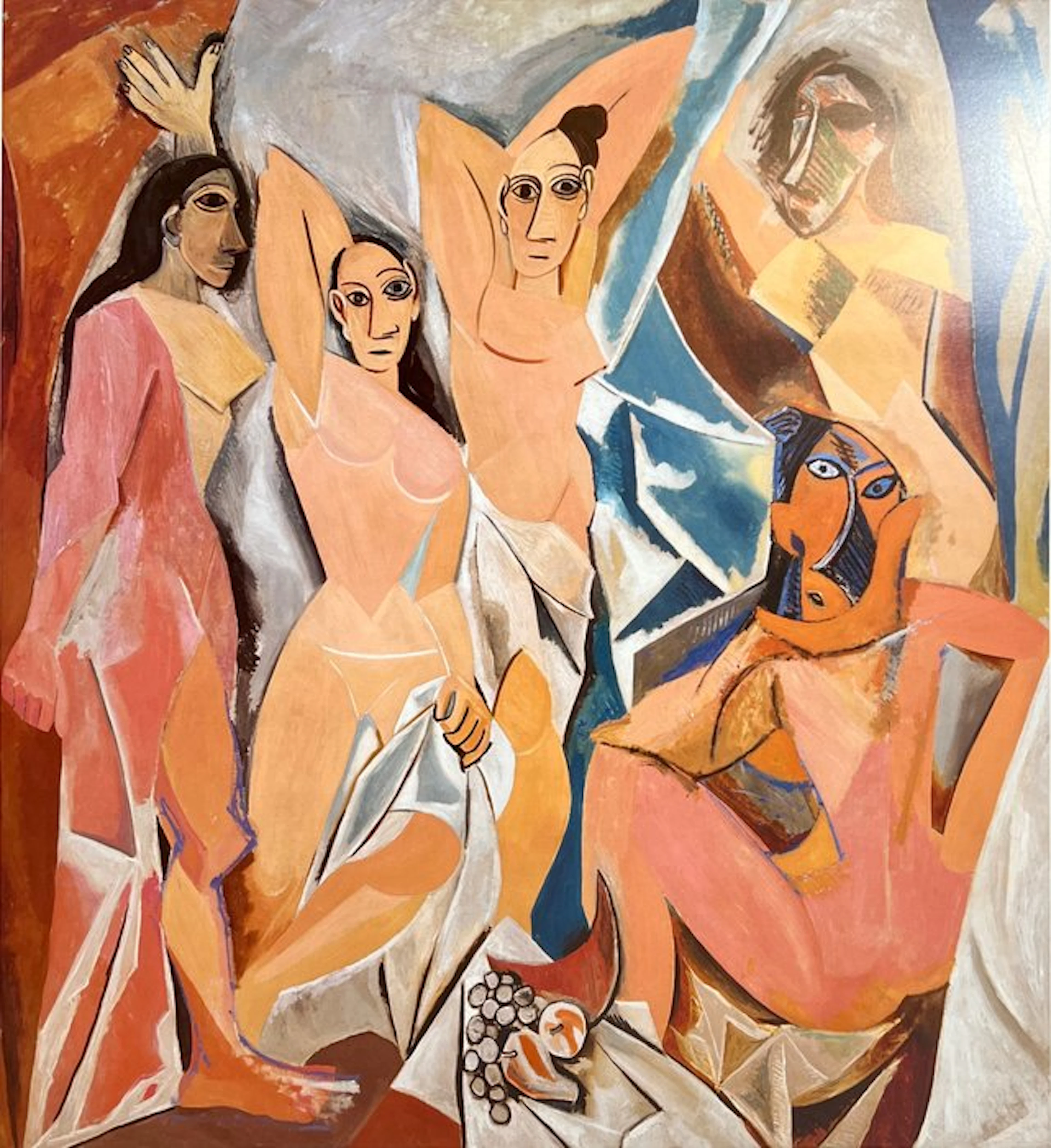 Pablo Picasso (after) - Las señoritas de Aviñon - 1980s
