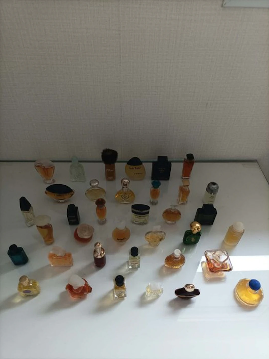 Perfume flask (36) - Glass - Perfume miniatures