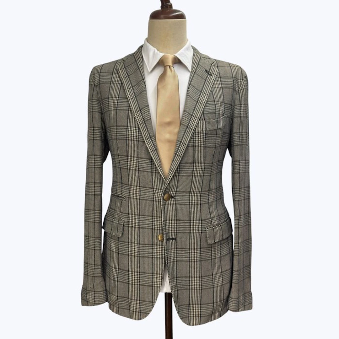 Tagliatore - New - Cotton Flax - Made in Italy - Size 50 - Blazer