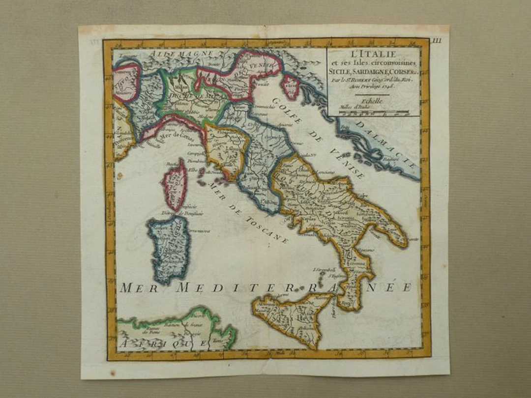 Italy - Sardegna / Sicilia / Corsica; G.L