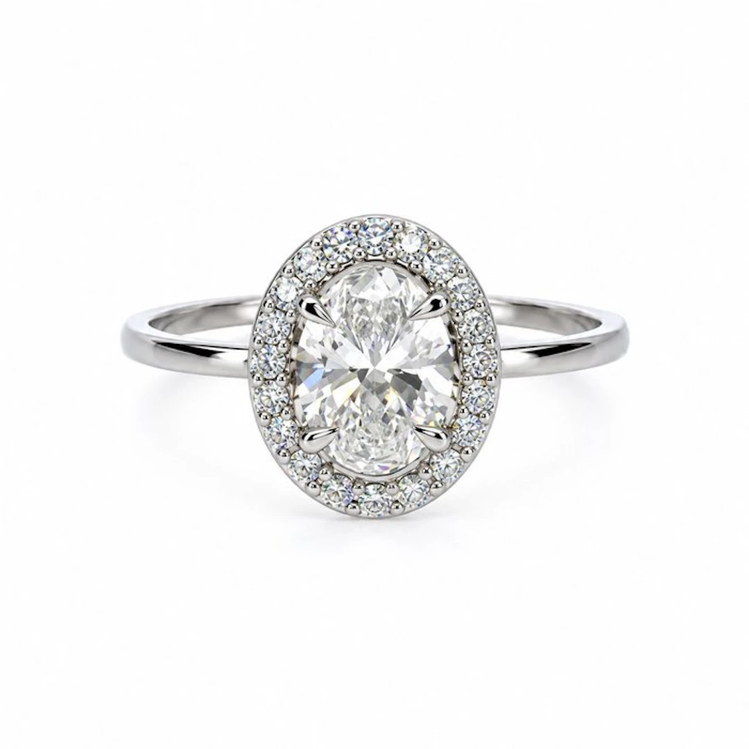 No reserve price - Ring - 14 kt