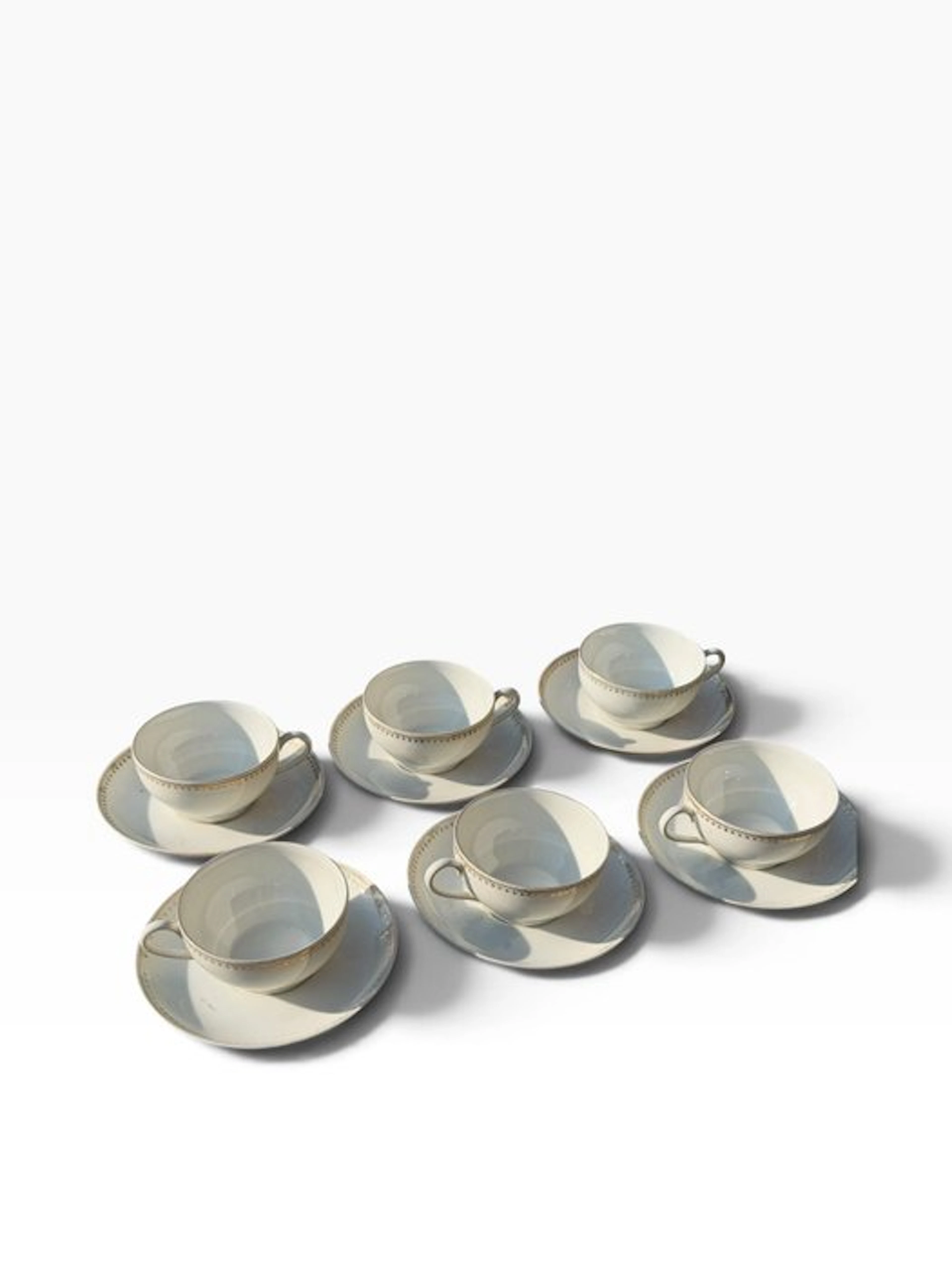 Limoges - Tea service (12) - Porcelain