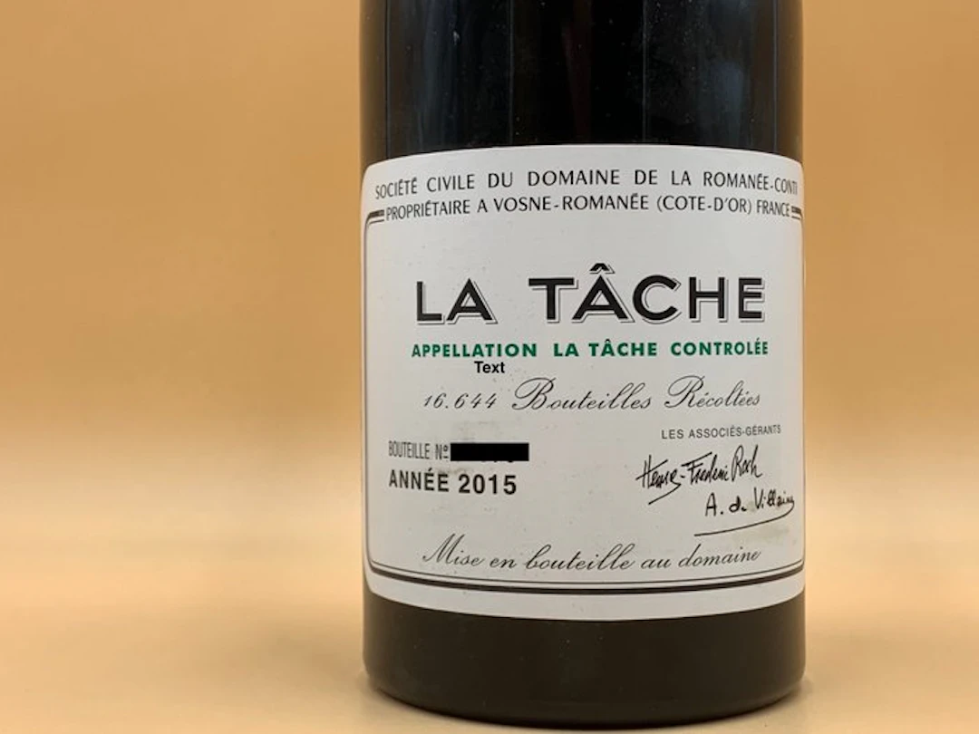 2015 Domaine de la Romanée-Conti - La Tâche Grand Cru - 1 Bottle (0.75L)