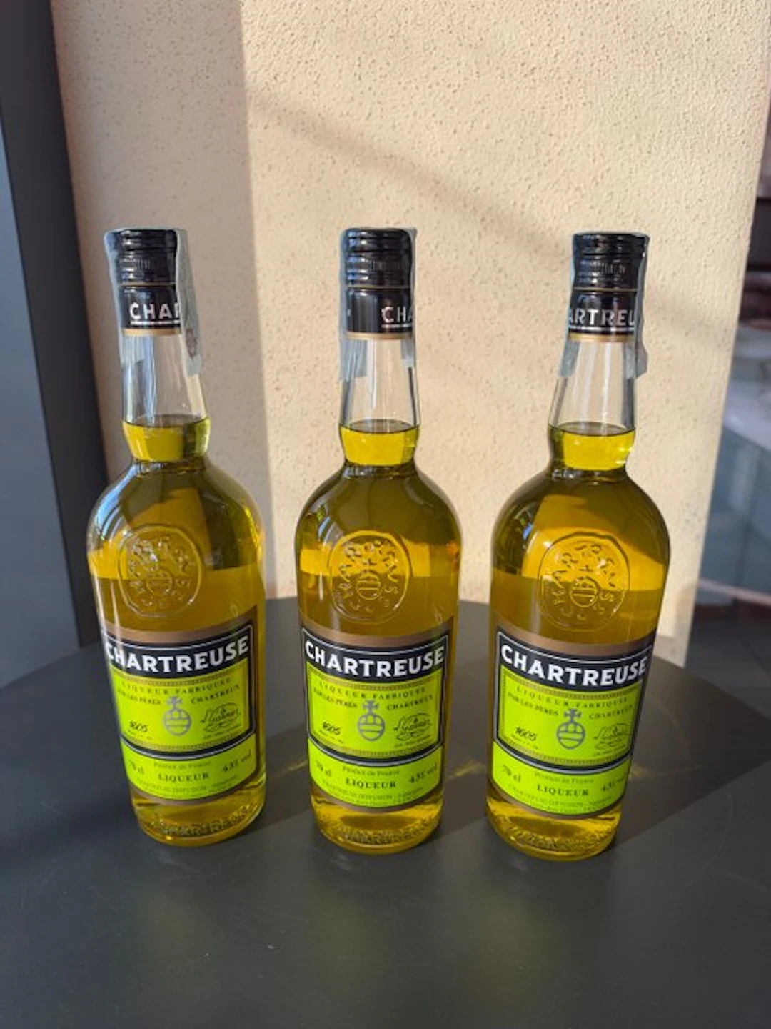 Chartreuse - Yellow - Aiguenoire - b. 2026 - 70cl - 3 bottles