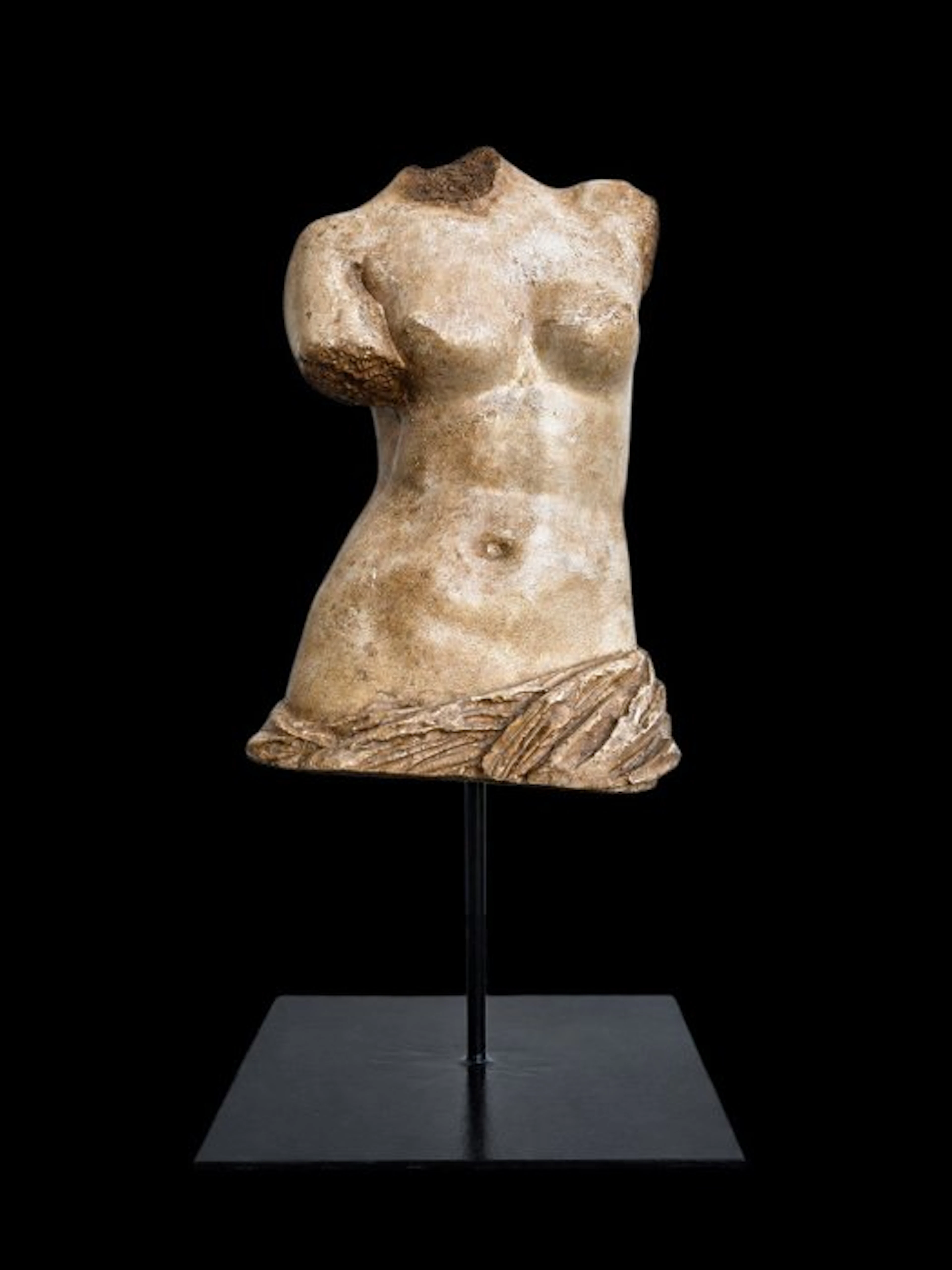 Sculpture, Busto Venere di Milo - 43 cm - marble powder