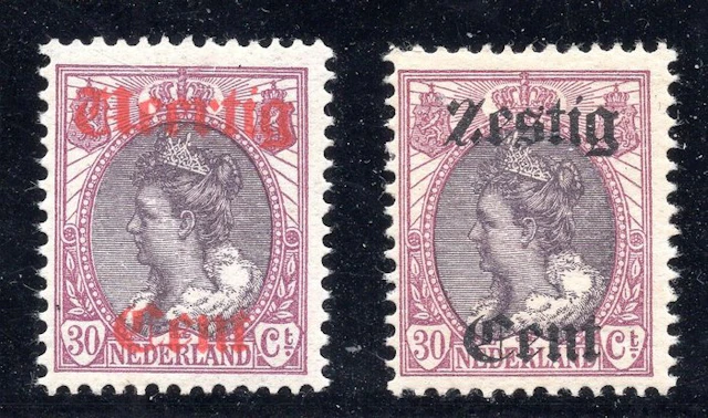 Netherlands 1919 - Aid disbursement - NVPH 102/103