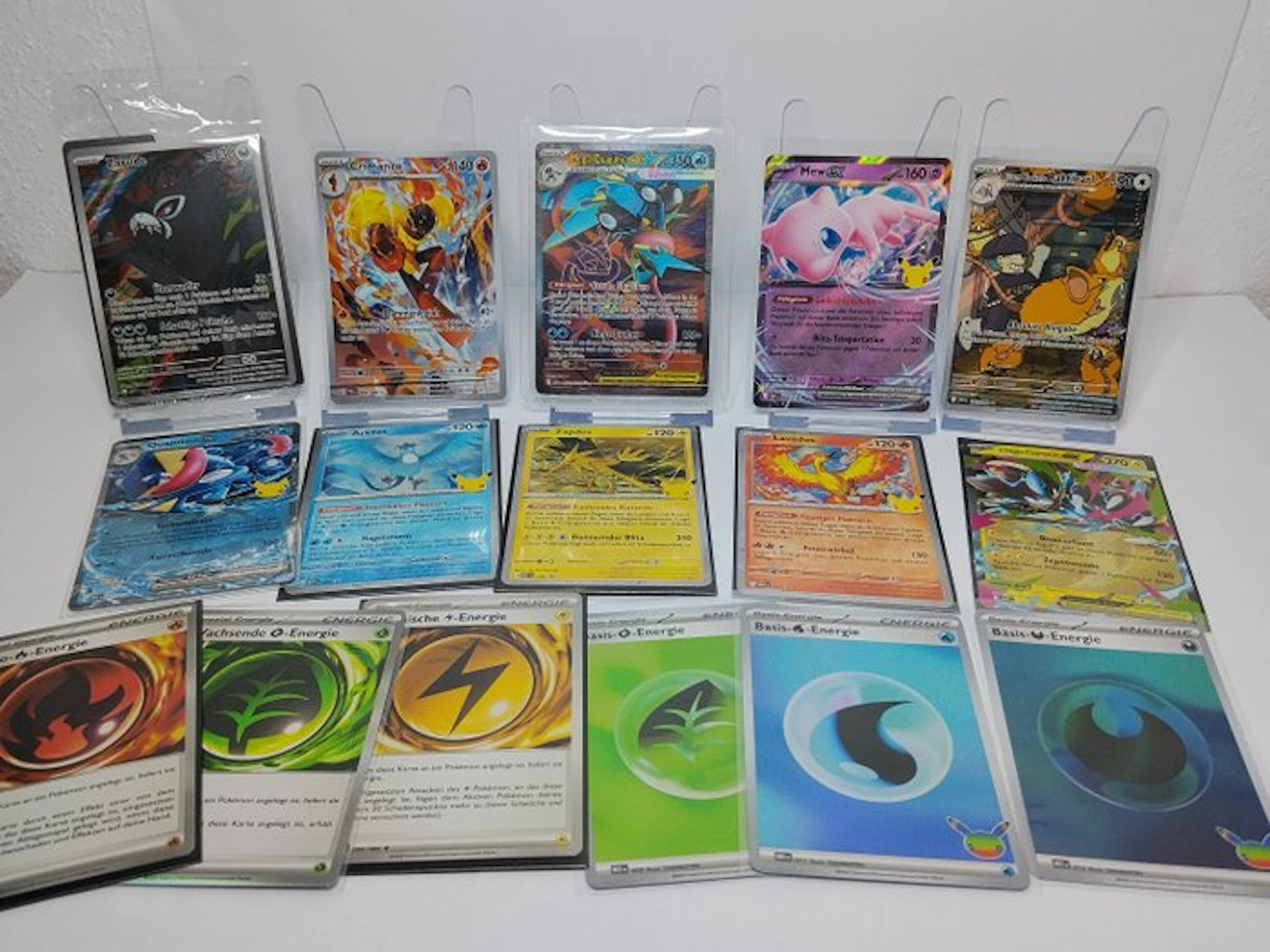 Pokémon - 18 Card - Zapdos, Mega-Quajutsu-GX Full art, Foil, Promo card