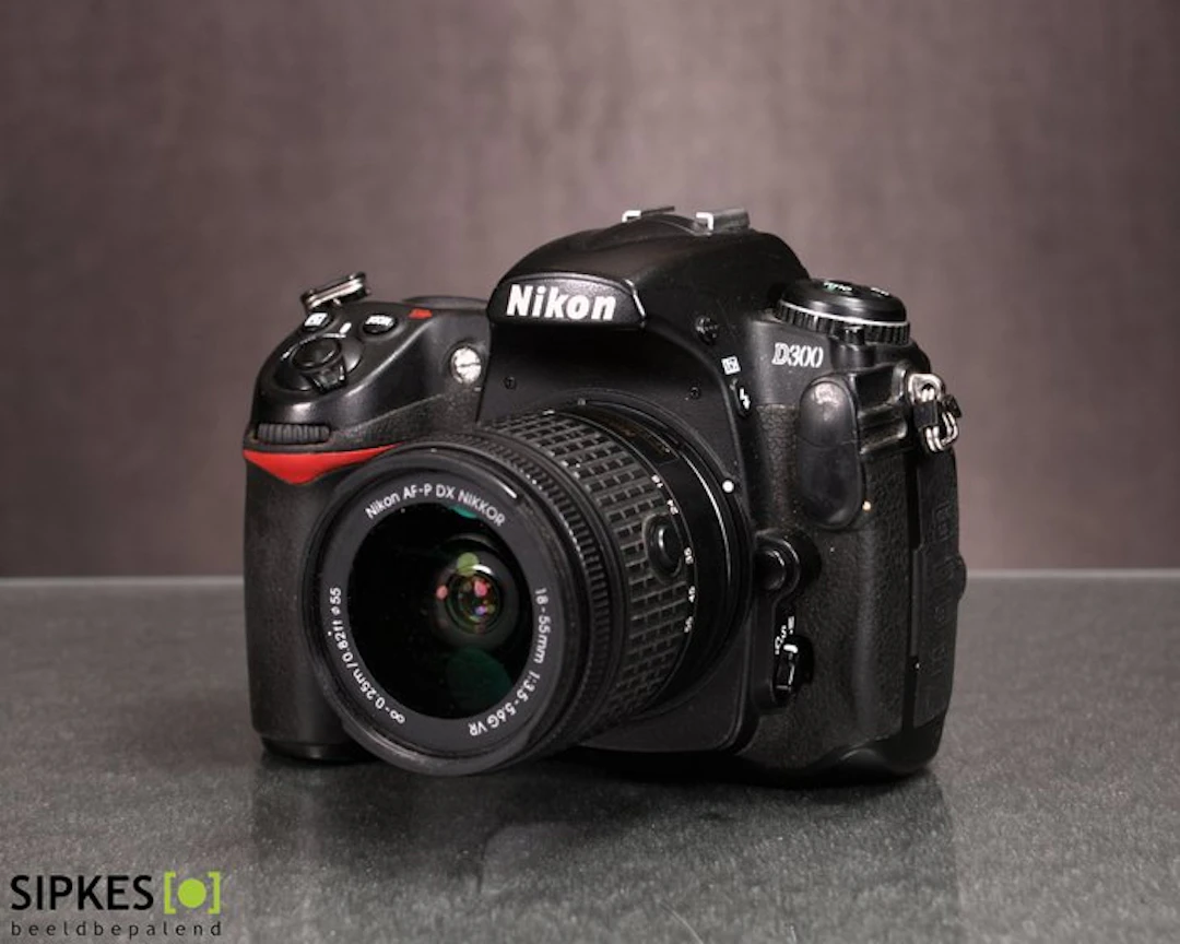 Nikon D300 + AF-P DX 18-55 mm G VR (ALL PARTS) / Digital reflex camera (DSLR)