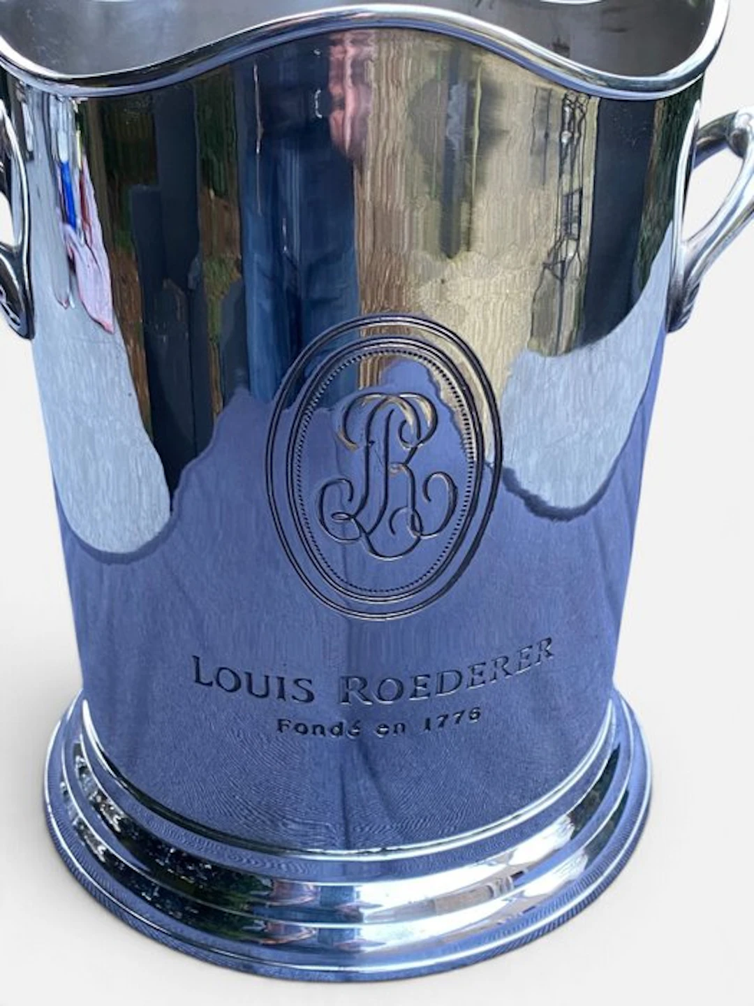 Louis Roederer - Champagne cooler - Silver plated brass