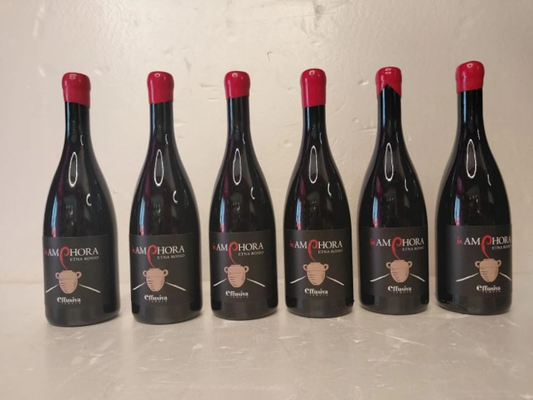 2022 Tenuta Effusiva, Amphora Rosso - Sicily DOC - 6 Bottles (0.75L)