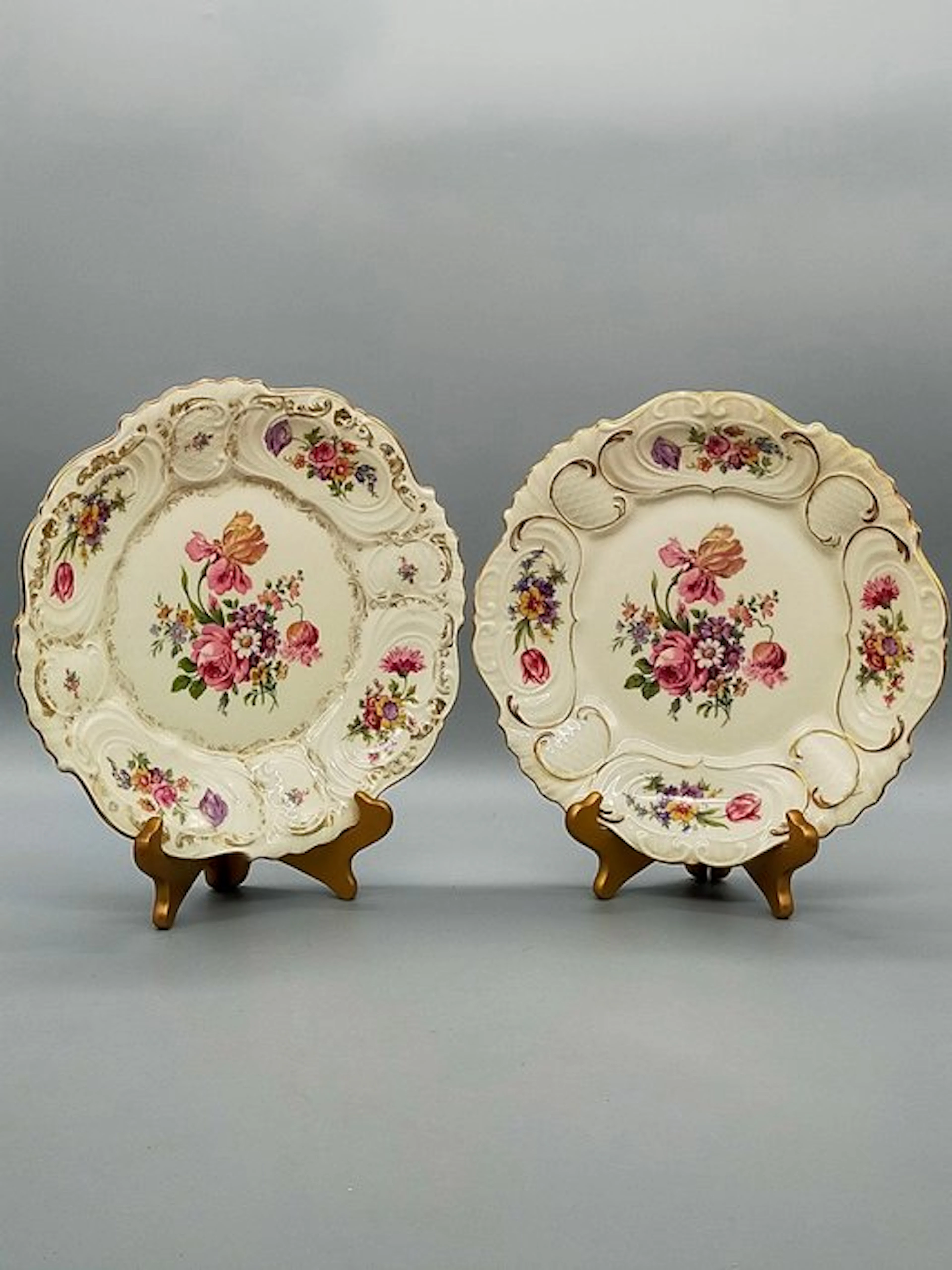 Dish - Johann Seltmann Vohenstrauß 2 Schalen – Porzellan - Porcelain